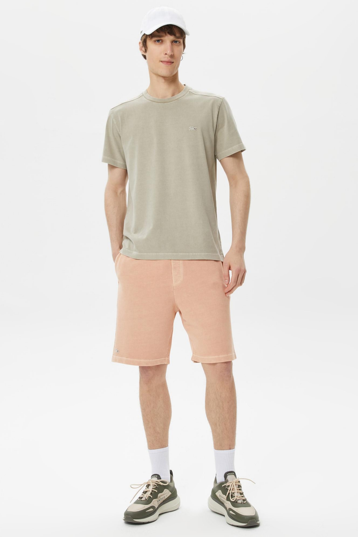 Мужские розовые шорты Розовый S Lacoste GH030303P Мужские розовые шорты Розовый S Lacoste GH030303P