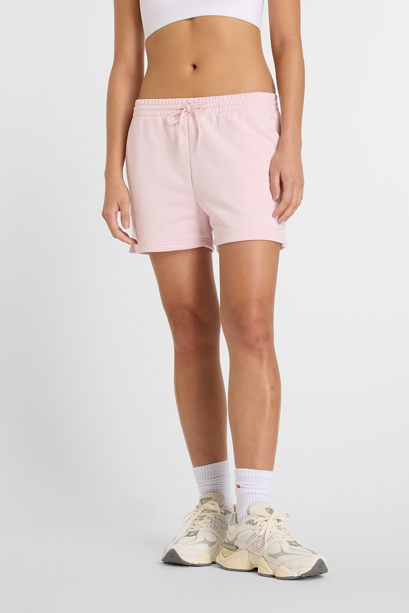 Женские розовые шорты Sport Essentials FT Розовый S New Balance WS41500RSG Женские розовые шорты Sport Essentials FT Розовый S New Balance WS41500RSG