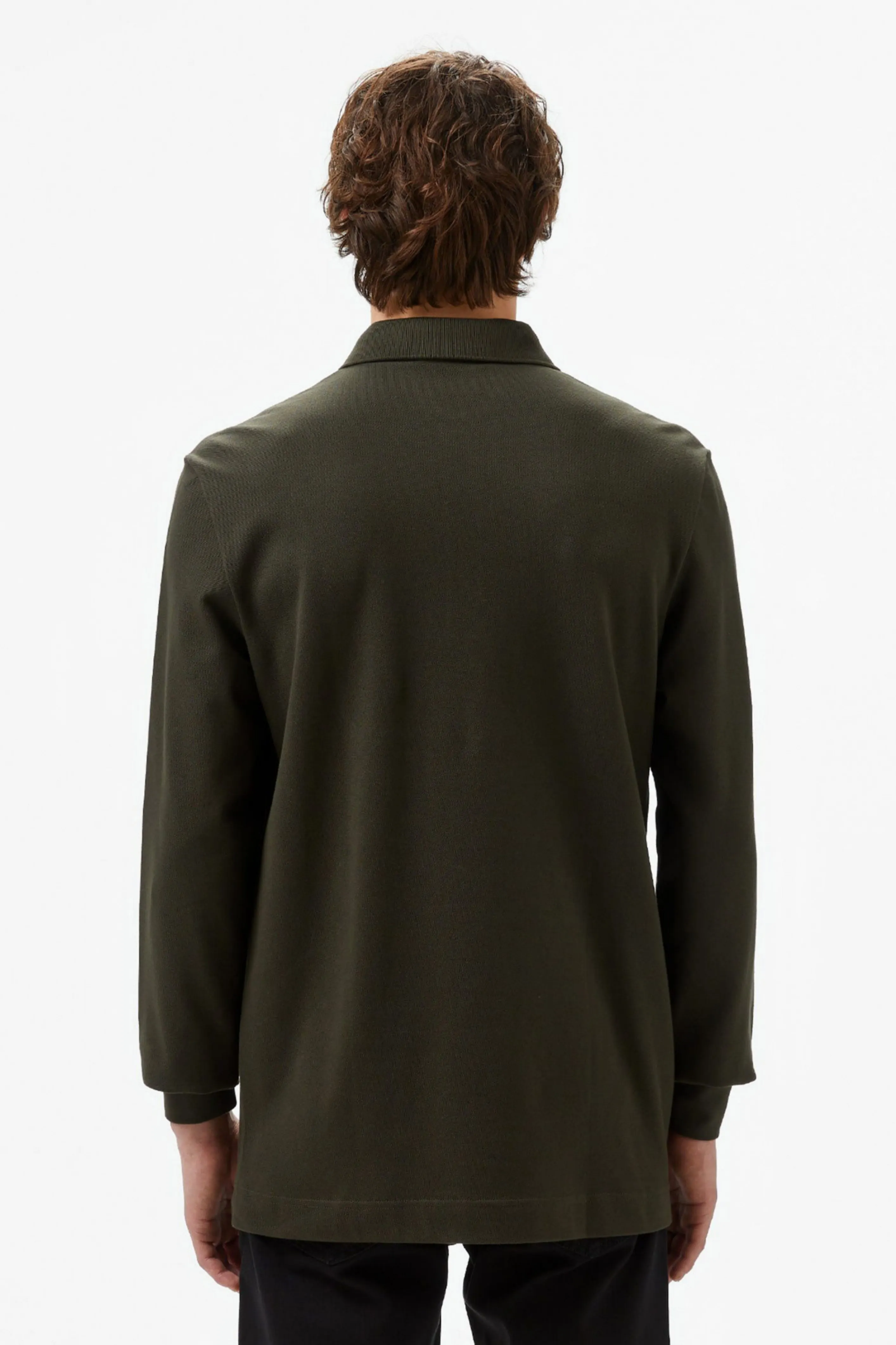 Мужское зеленое поло 2