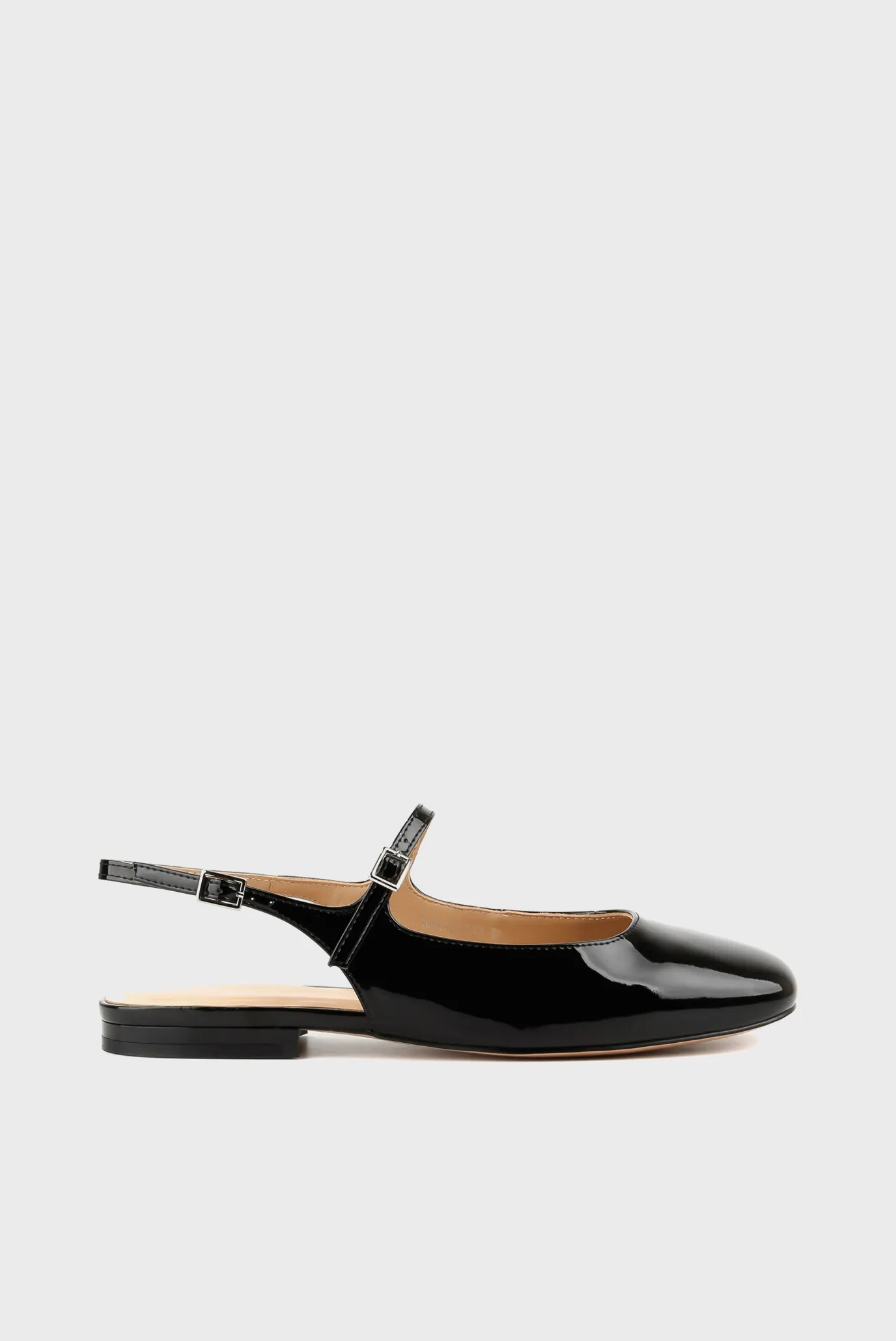 Жіночі чорні лакові сабо 1