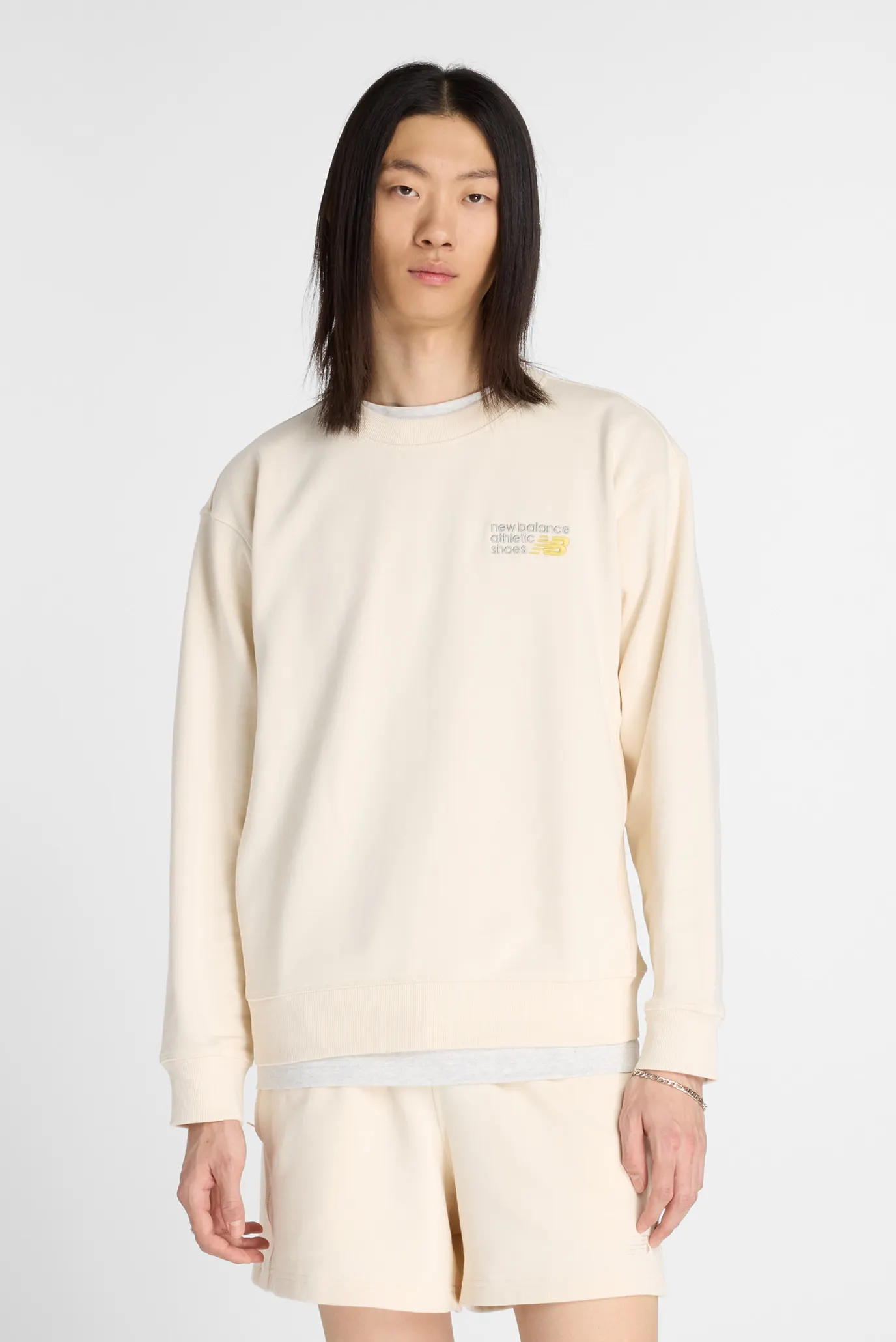 Чоловічий бежевий світшот Athletics 3