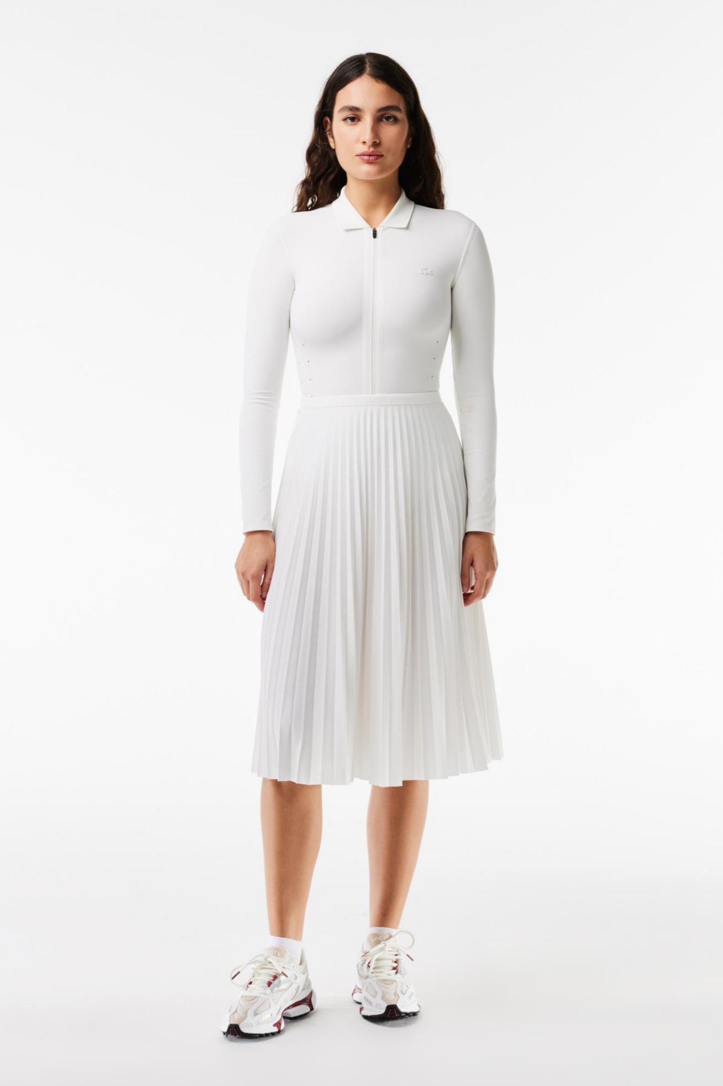 Женская белая юбка Белый M Lacoste JF805070V Женская белая юбка Белый M Lacoste JF805070V