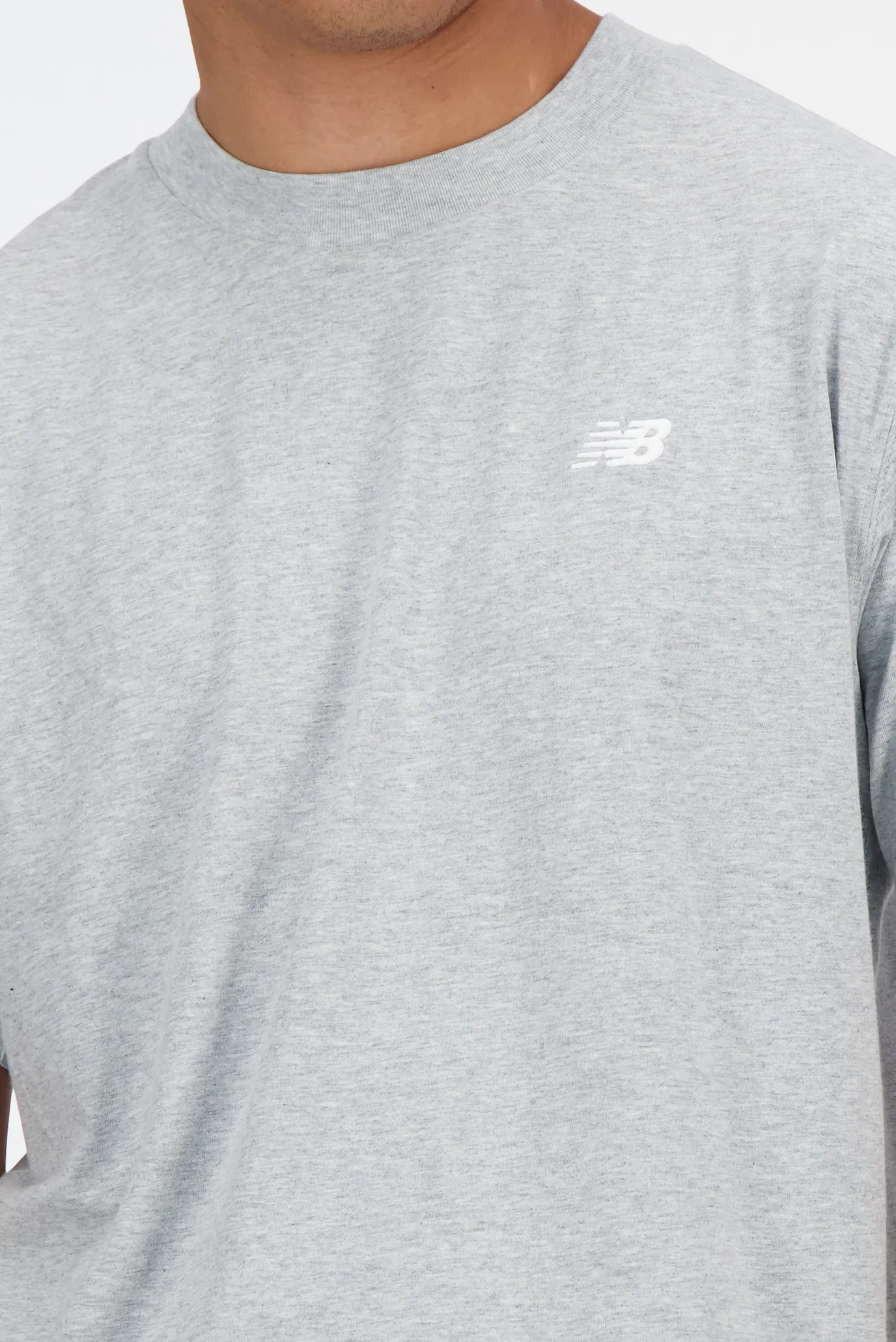 Чоловіча сіра футболка NB Small Logo 4