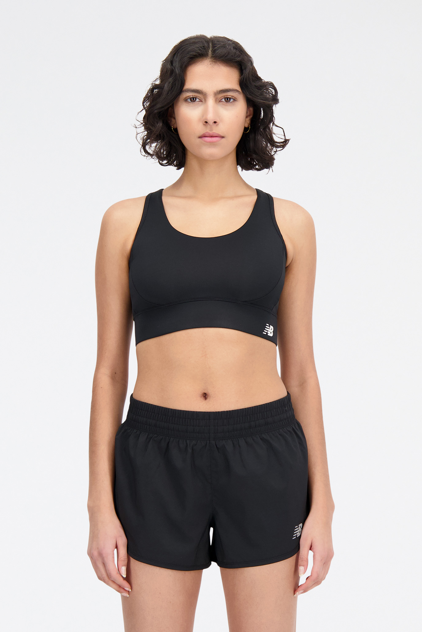 Женский черный топ Tech Training Черный S New Balance WB33468BK Женский черный топ Tech Training Черный S New Balance WB33468BK