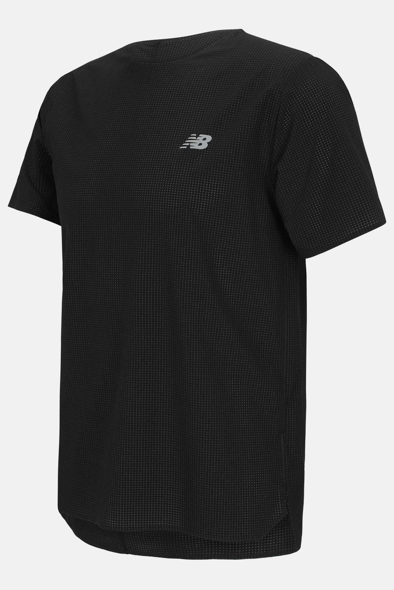 Мужская черная футболка Race Day Ultra Light Черный S New Balance MT51208BK Мужская черная футболка Race Day Ultra Light Черный S New Balance MT51208BK