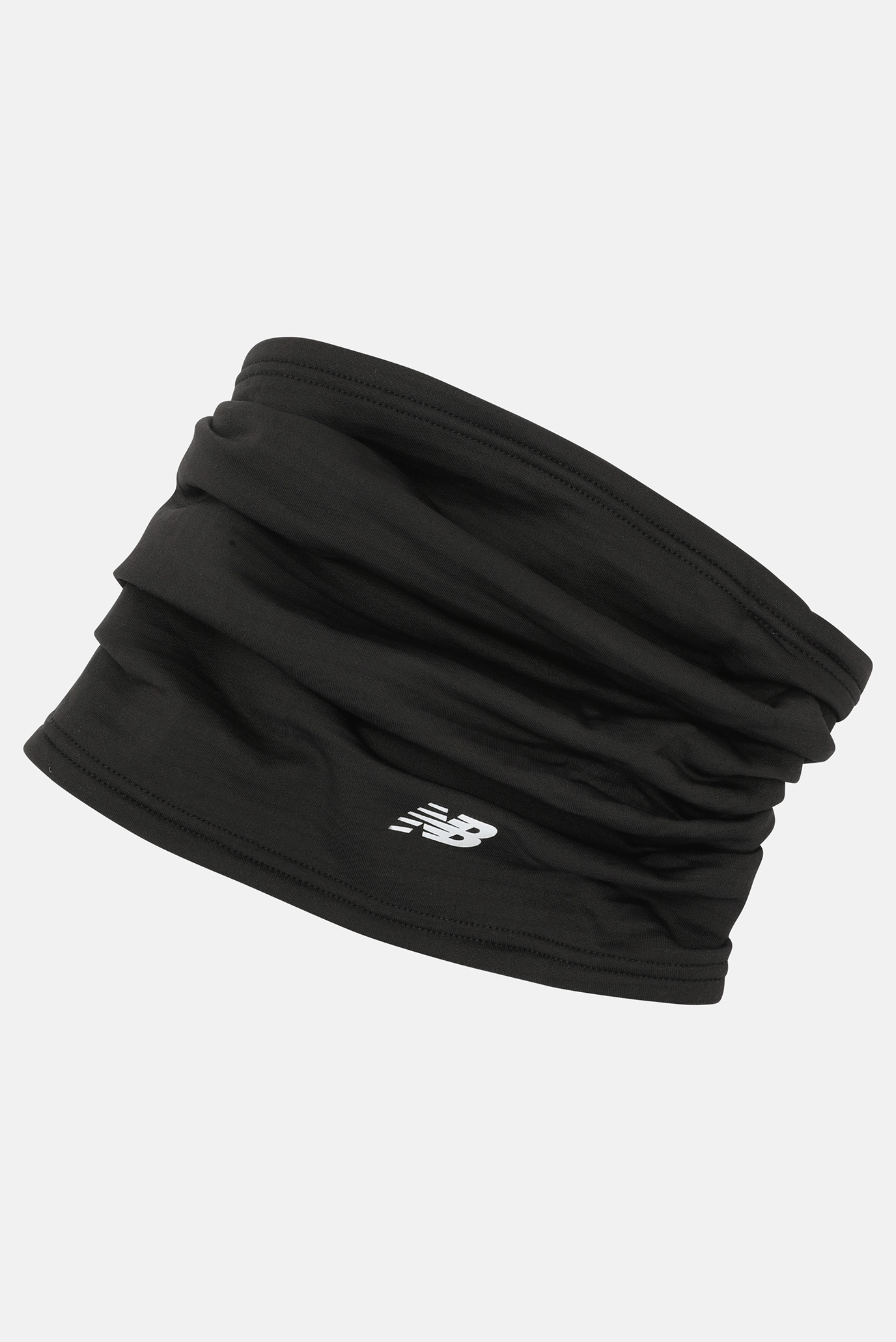 Черный баф Onyx Grid Fleece Necktube Черный ONESIZE New Balance LAH21120BK Черный баф Onyx Grid Fleece Necktube Черный ONESIZE New Balance LAH21120BK