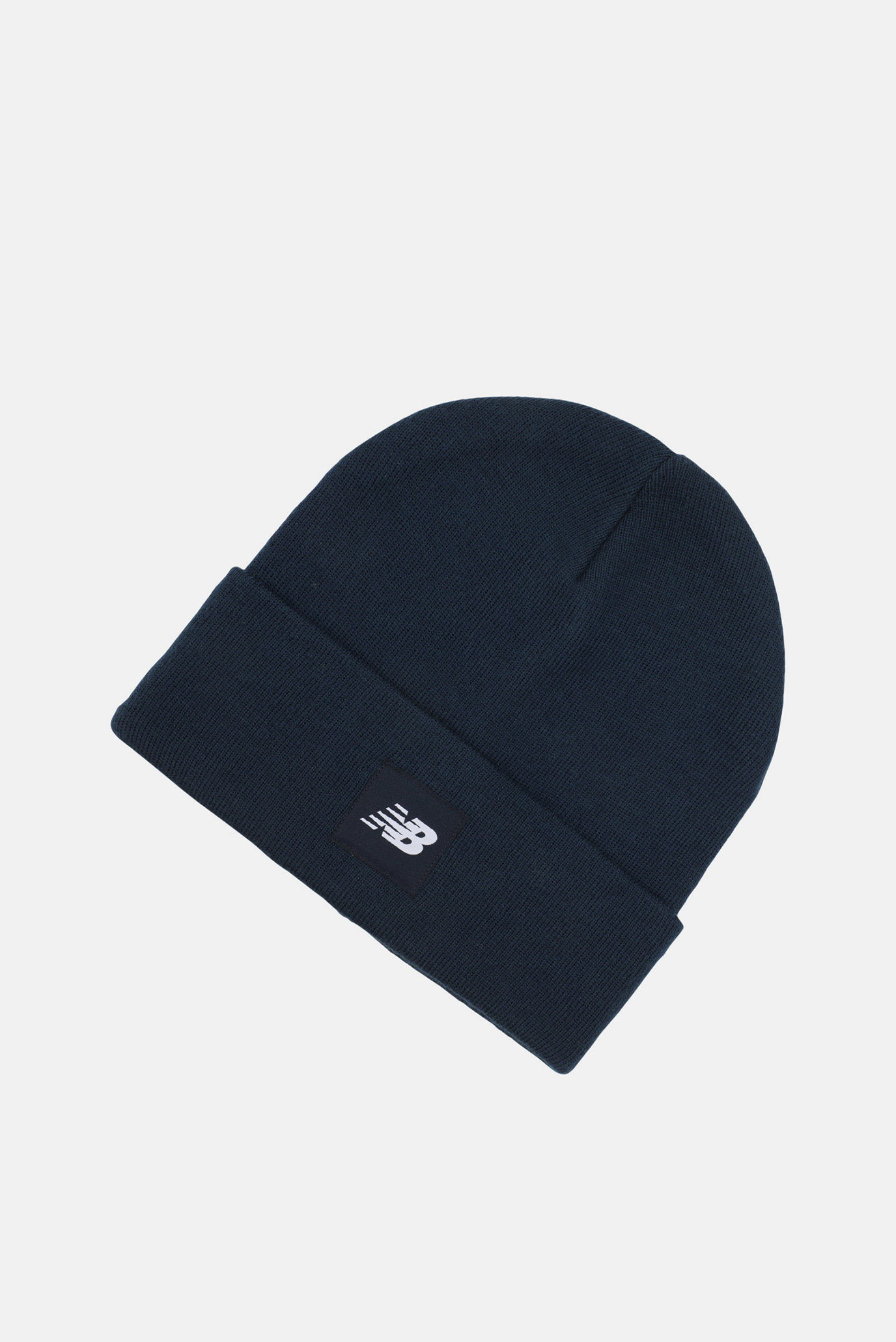 Темно-синяя шапка Cuffed Beanie Flying NB Logo Синий ONESIZE New Balance LAH13034NNY Темно-синяя шапка Cuffed Beanie Flying NB Logo Синий ONESIZE New Balance LAH13034NNY