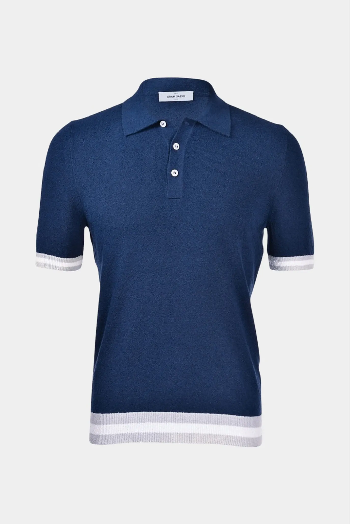 Чоловіча синє поло 1