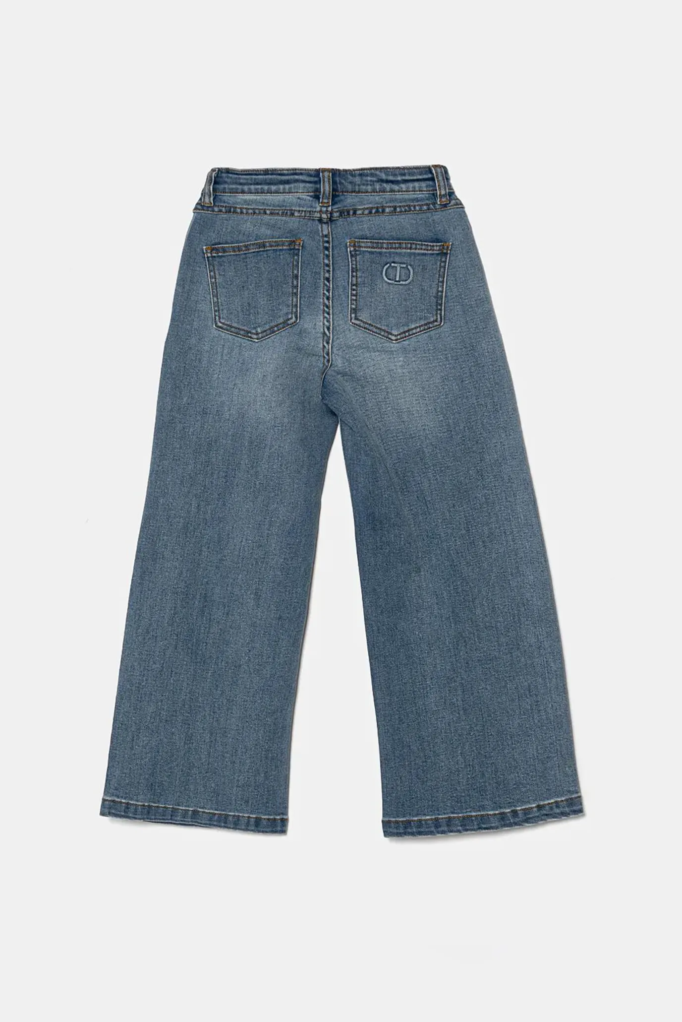 Детские голубые джинсы TWINSET Girl 2