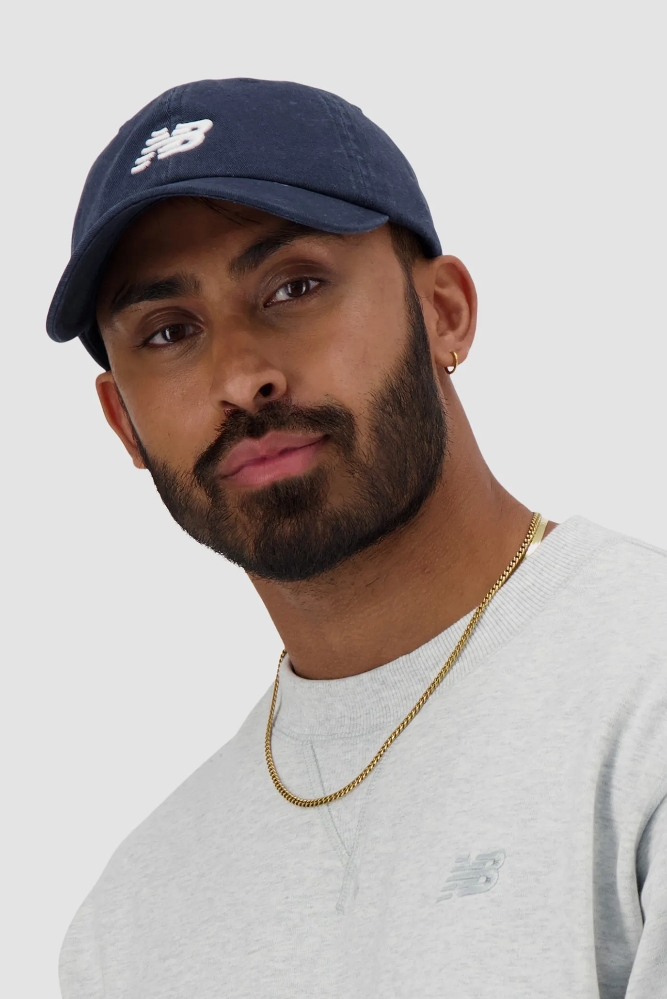 Синя кепка 6-Panel Curved Brim NB Classic 4