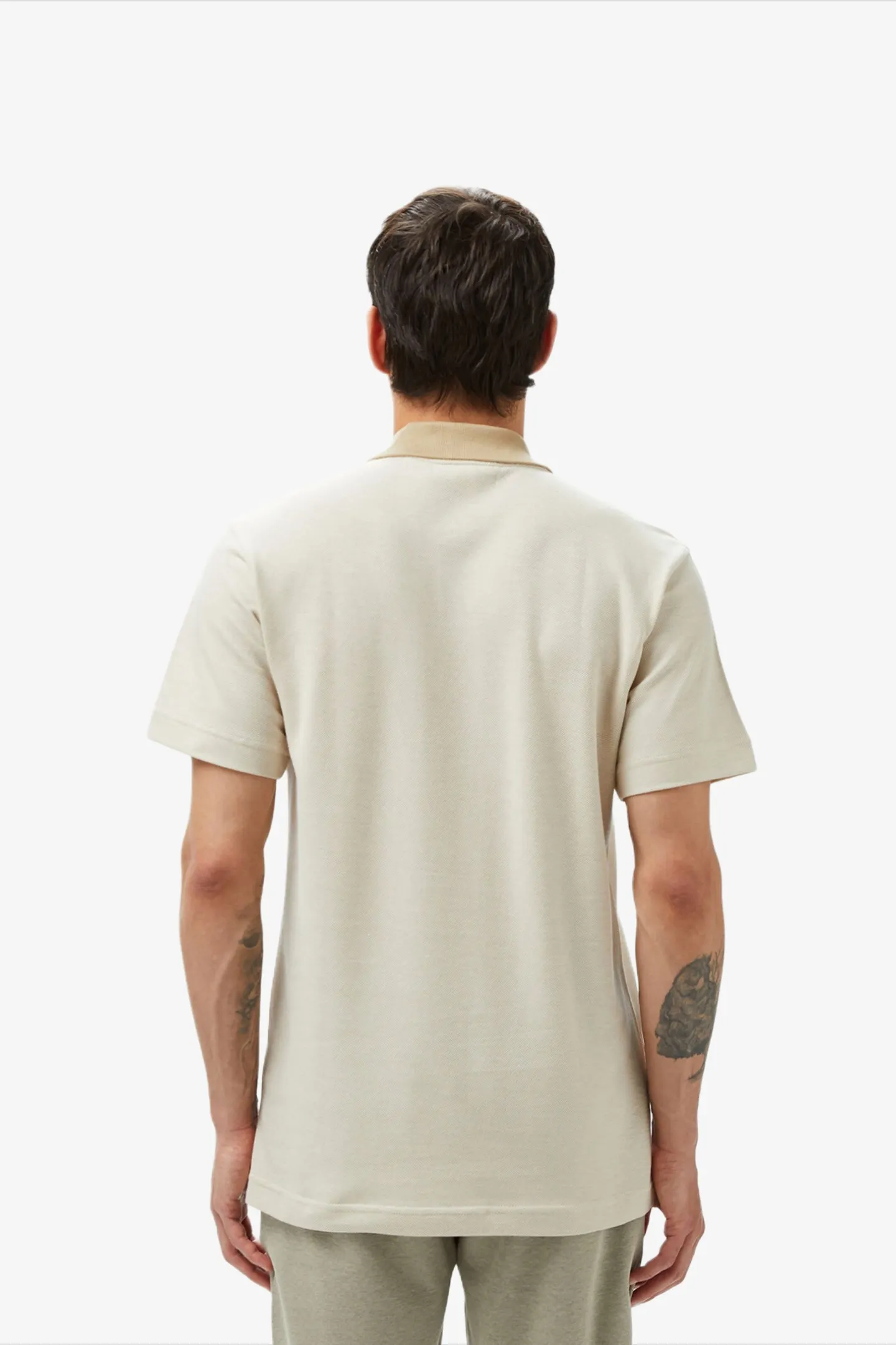 Мужское белое поло 2