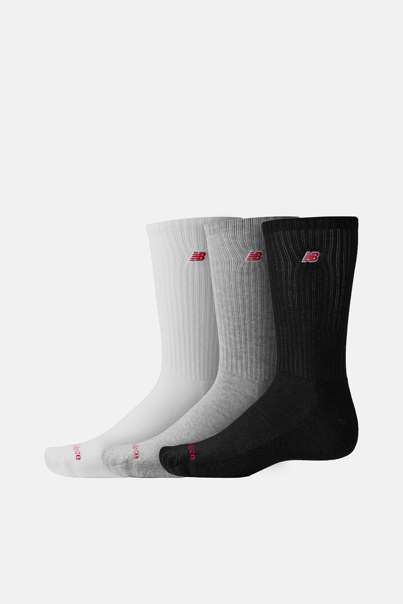 Носки Patch Logo Crew (3 пары) Разноцветный 35-38 New Balance LAS51263WM Носки Patch Logo Crew (3 пары) Разноцветный 35-38 New Balance LAS51263WM