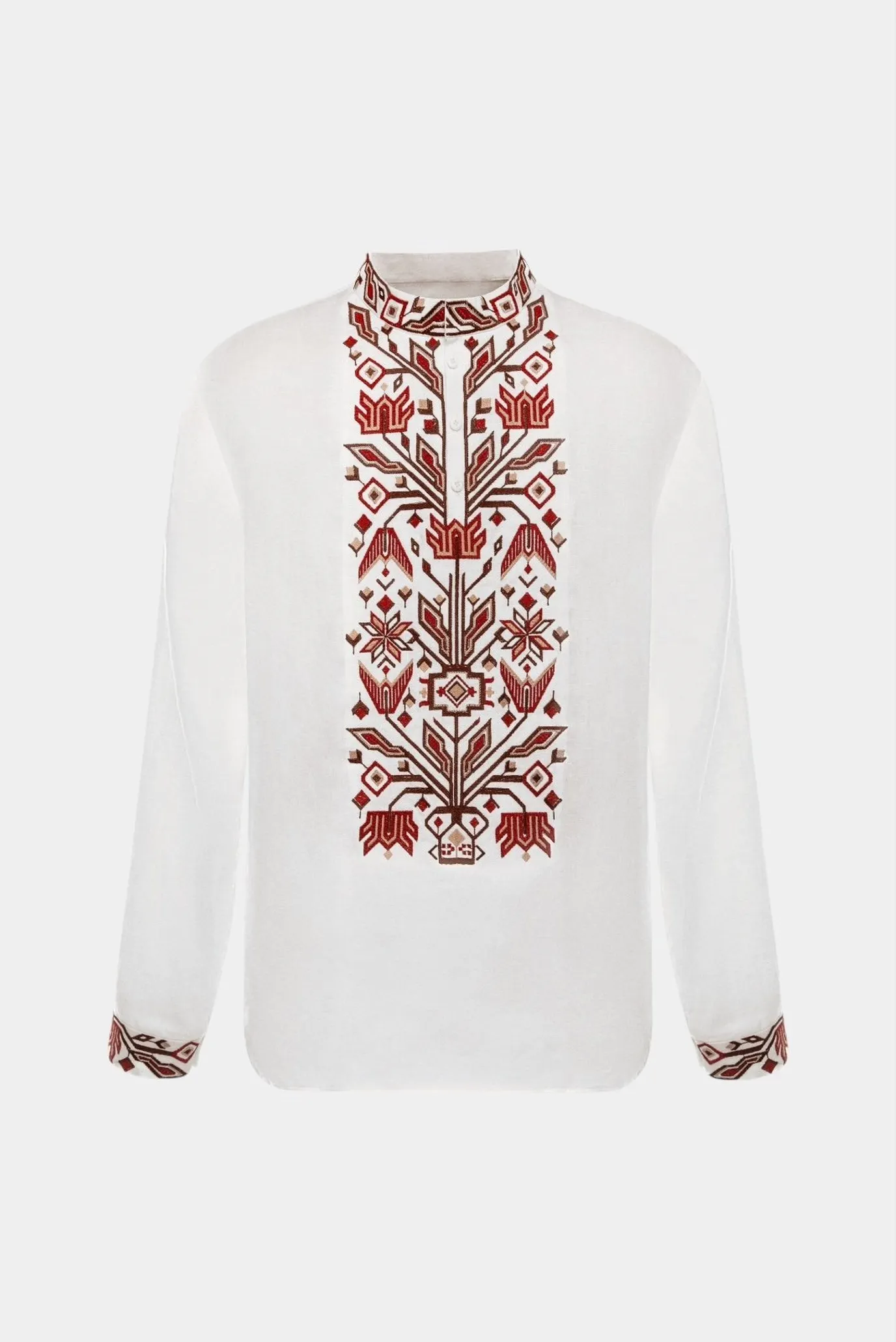 Мужская белая рубашка 1