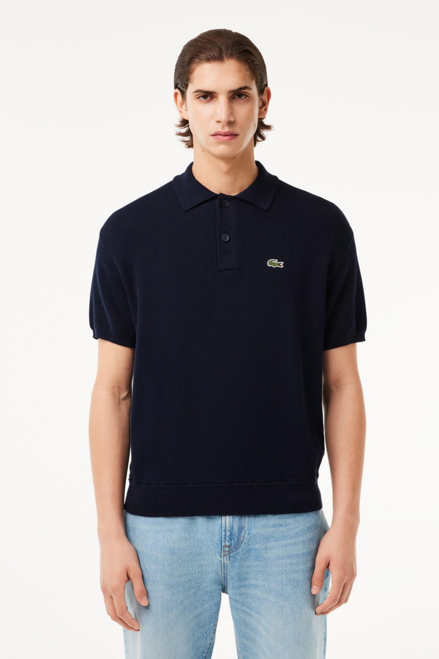 Мужской синий свитер Синий XS Lacoste AH7642423 Мужской синий свитер Синий XS Lacoste AH7642423