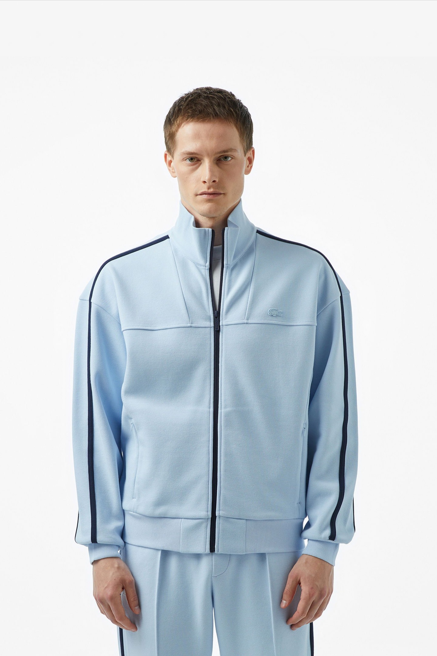 Мужская голубая толстовка Голубой L-XL Lacoste SH0509T01 Мужская голубая толстовка Голубой L-XL Lacoste SH0509T01