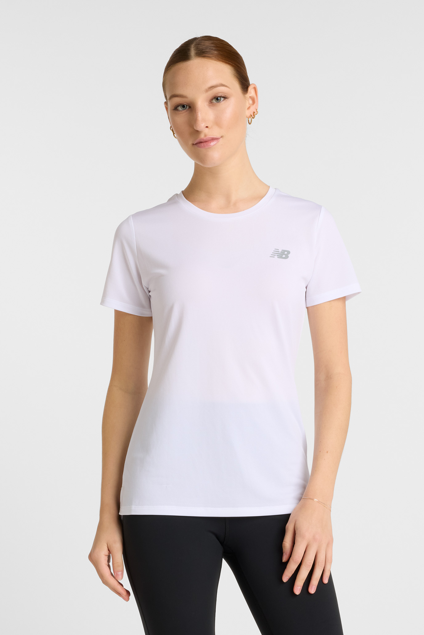 Женская белая футболка Sport Белый XS New Balance WT51244WT Женская белая футболка Sport Белый XS New Balance WT51244WT
