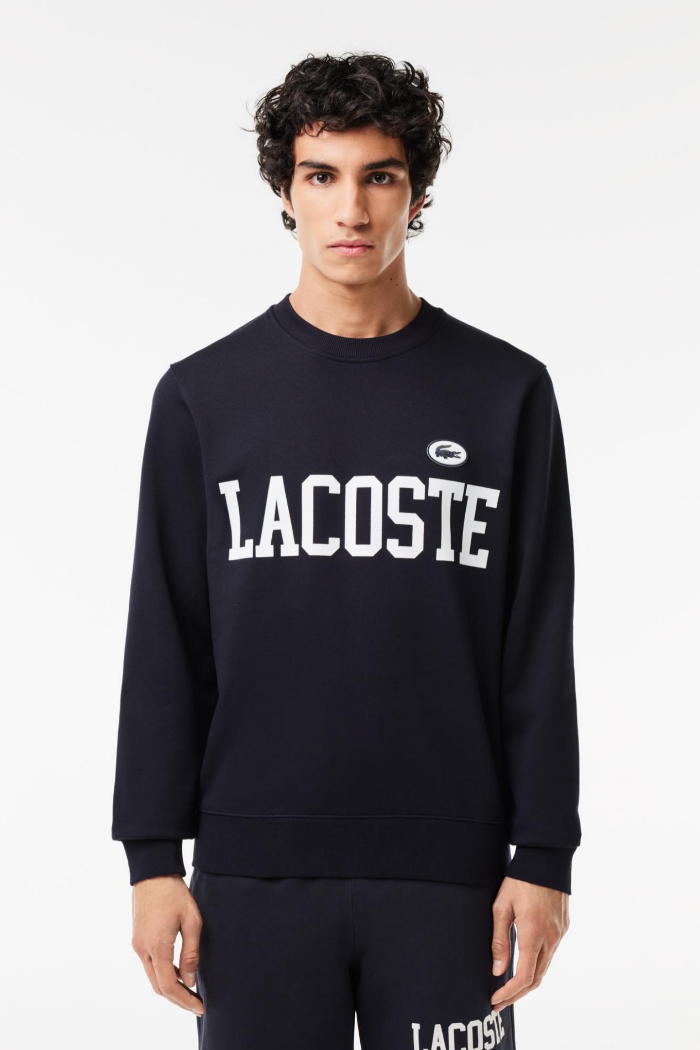 Мужская синяя толстовка Синий L Lacoste SH7420HDE Мужская синяя толстовка Синий L Lacoste SH7420HDE