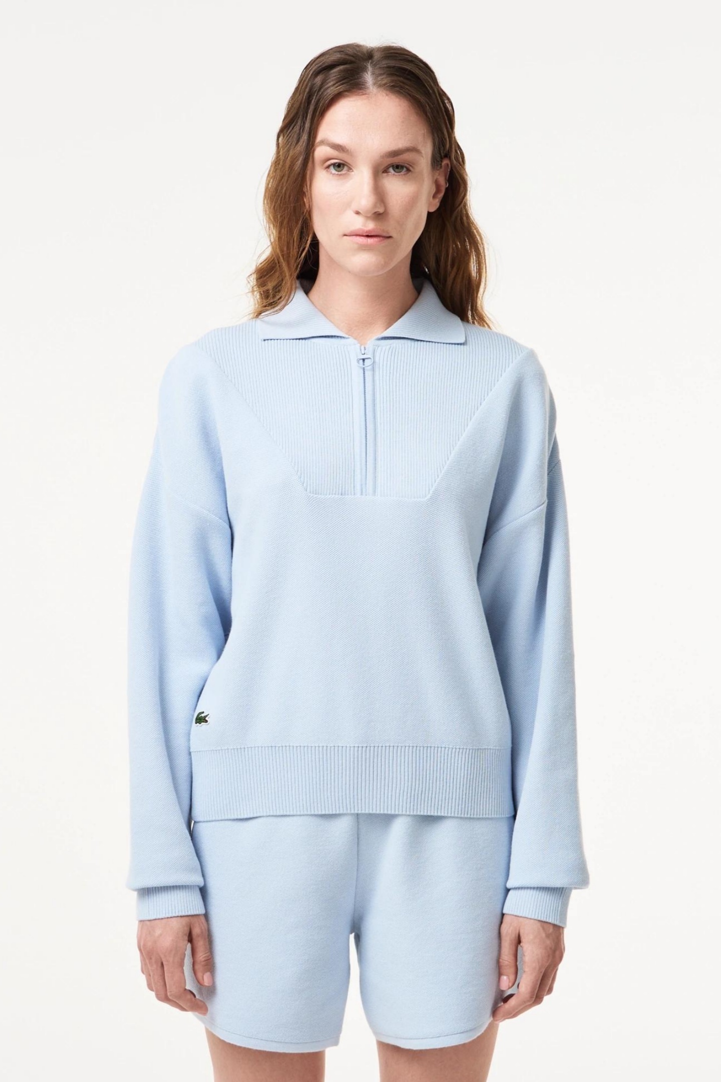 Женский свитер Голубой 38 Lacoste AF0403J2G Женский свитер Голубой 38 Lacoste AF0403J2G