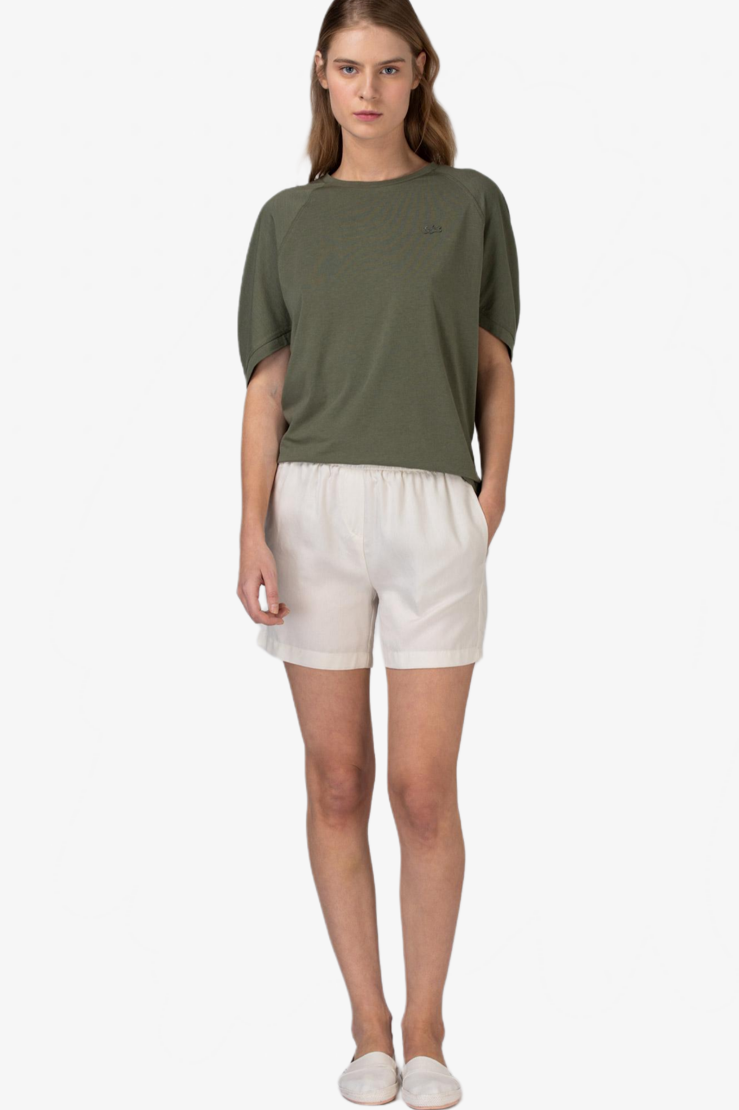 Женские белые шорты Белый 38 Lacoste GF010303K Женские белые шорты Белый 38 Lacoste GF010303K