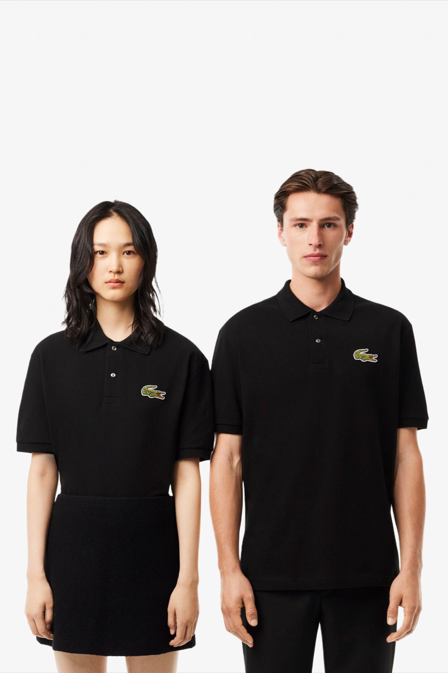 Черное поло (унисекс) Черный M Lacoste PH2751031 Черное поло (унисекс) Черный M Lacoste PH2751031