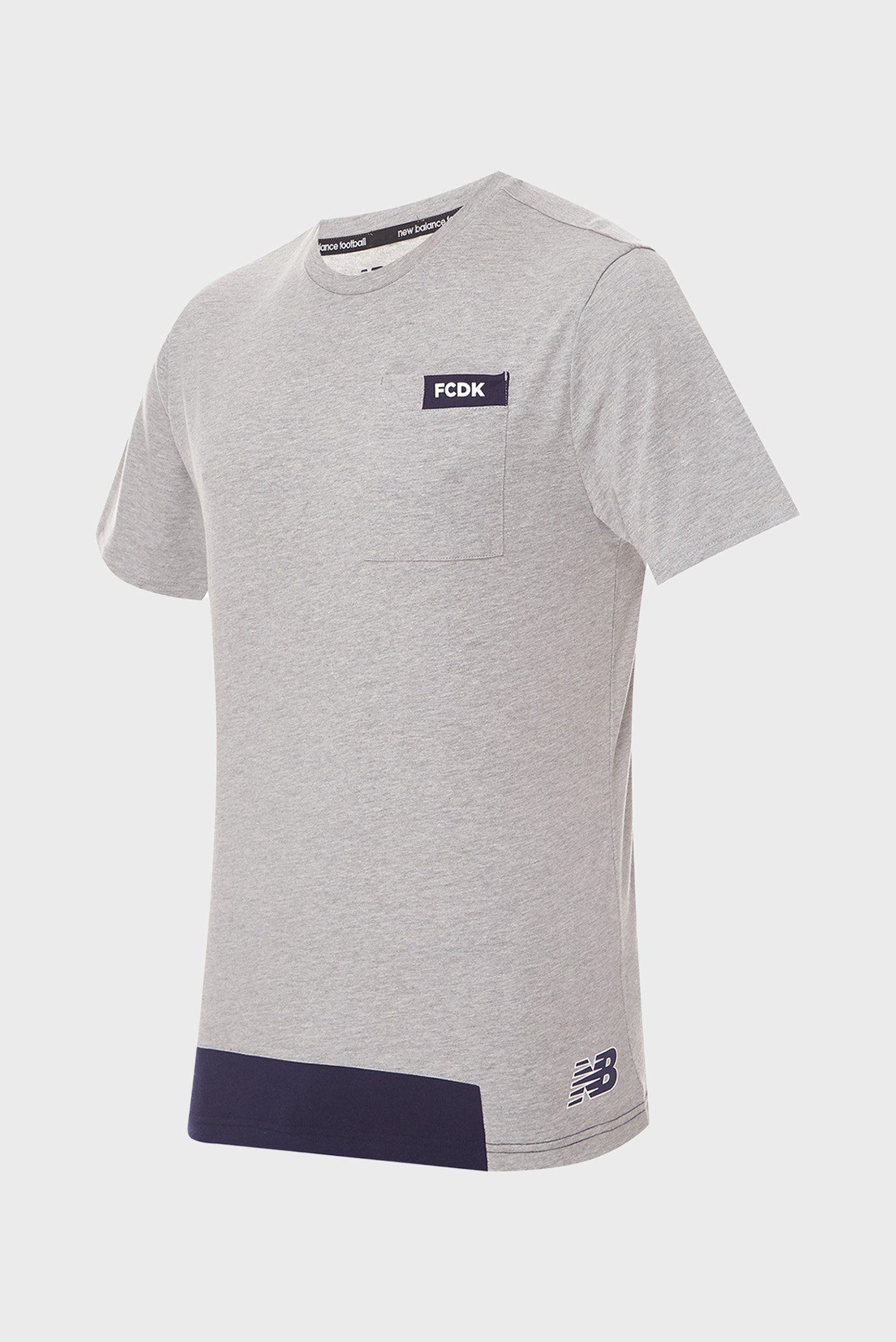 Мужская серая футболка FCDK Essentials Серый S New Balance MT231015GRM Мужская серая футболка FCDK Essentials Серый S New Balance MT231015GRM