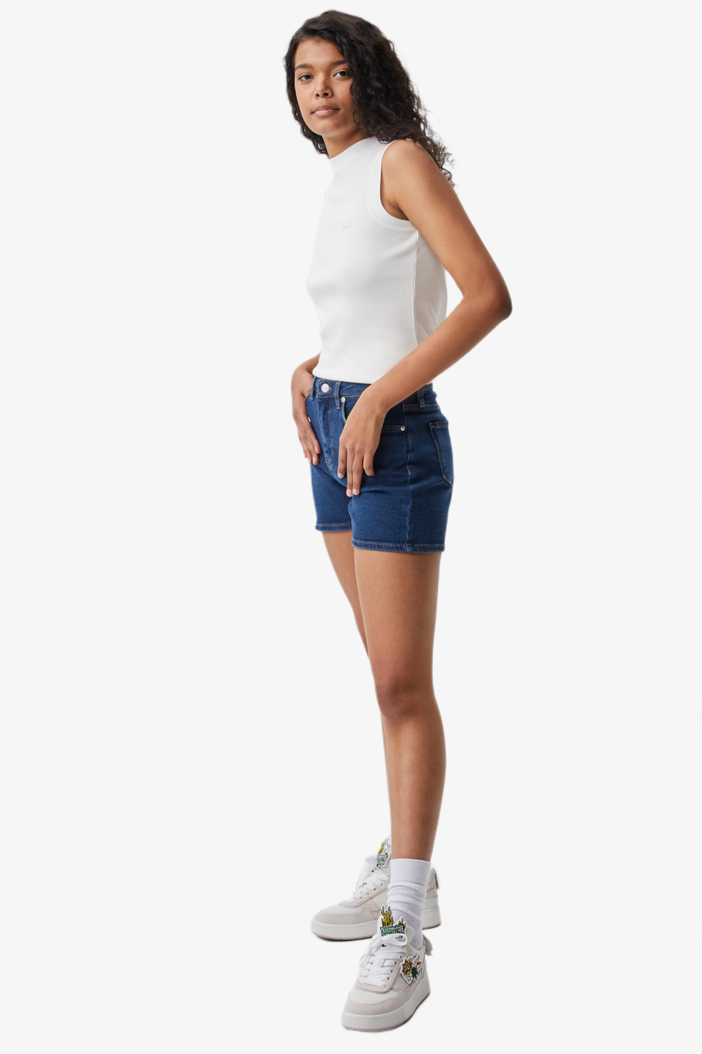 Женские голубые шорты Голубой 30 Lacoste FF030404M Женские голубые шорты Голубой 30 Lacoste FF030404M