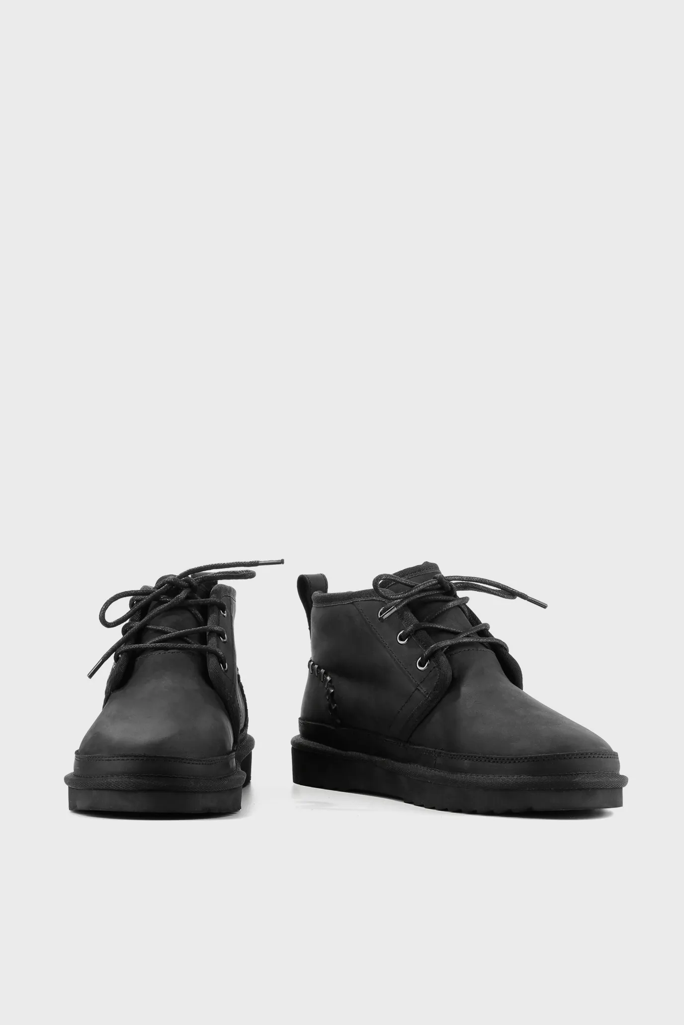 Чоловічі чорні замшеві уги 4