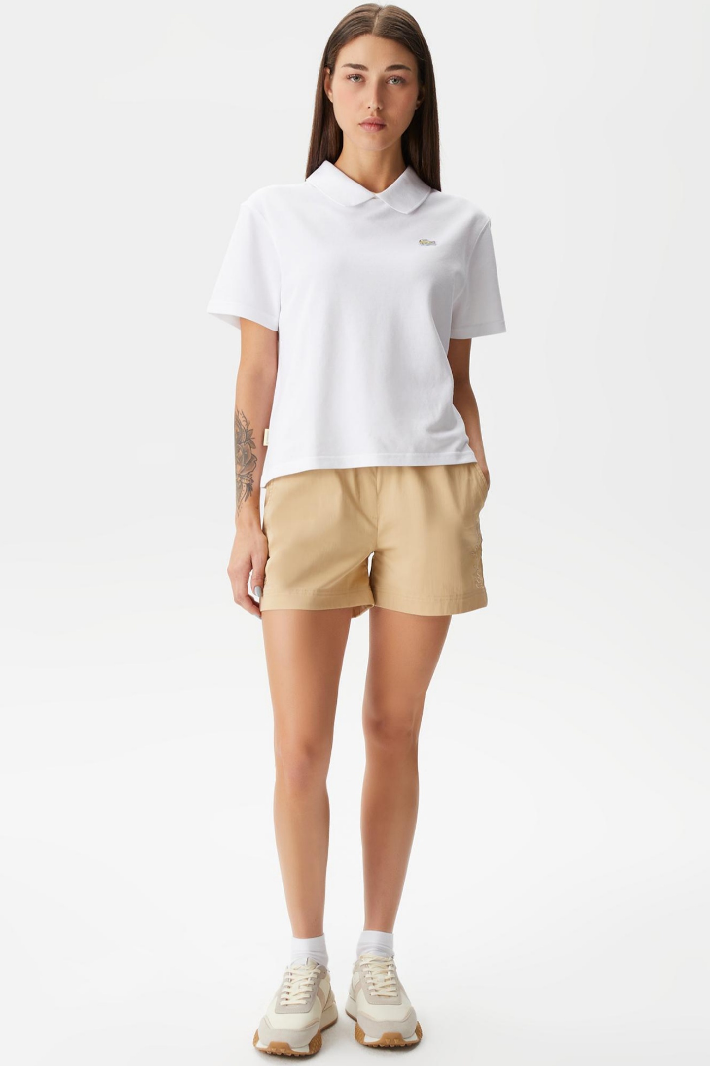 Женские белые шорты Белый 36 Lacoste FF0401IXQ Женские белые шорты Белый 36 Lacoste FF0401IXQ