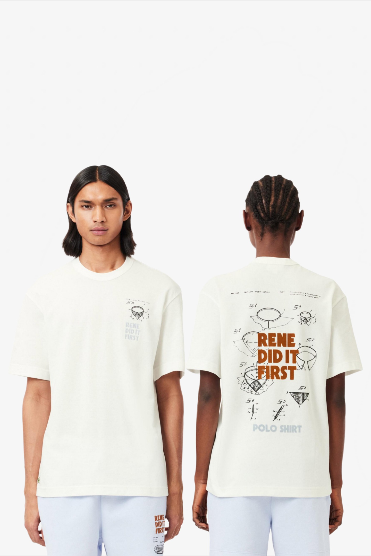 Мужская белая футболка Белый XXL Lacoste TH0135IMH Мужская белая футболка Белый XXL Lacoste TH0135IMH
