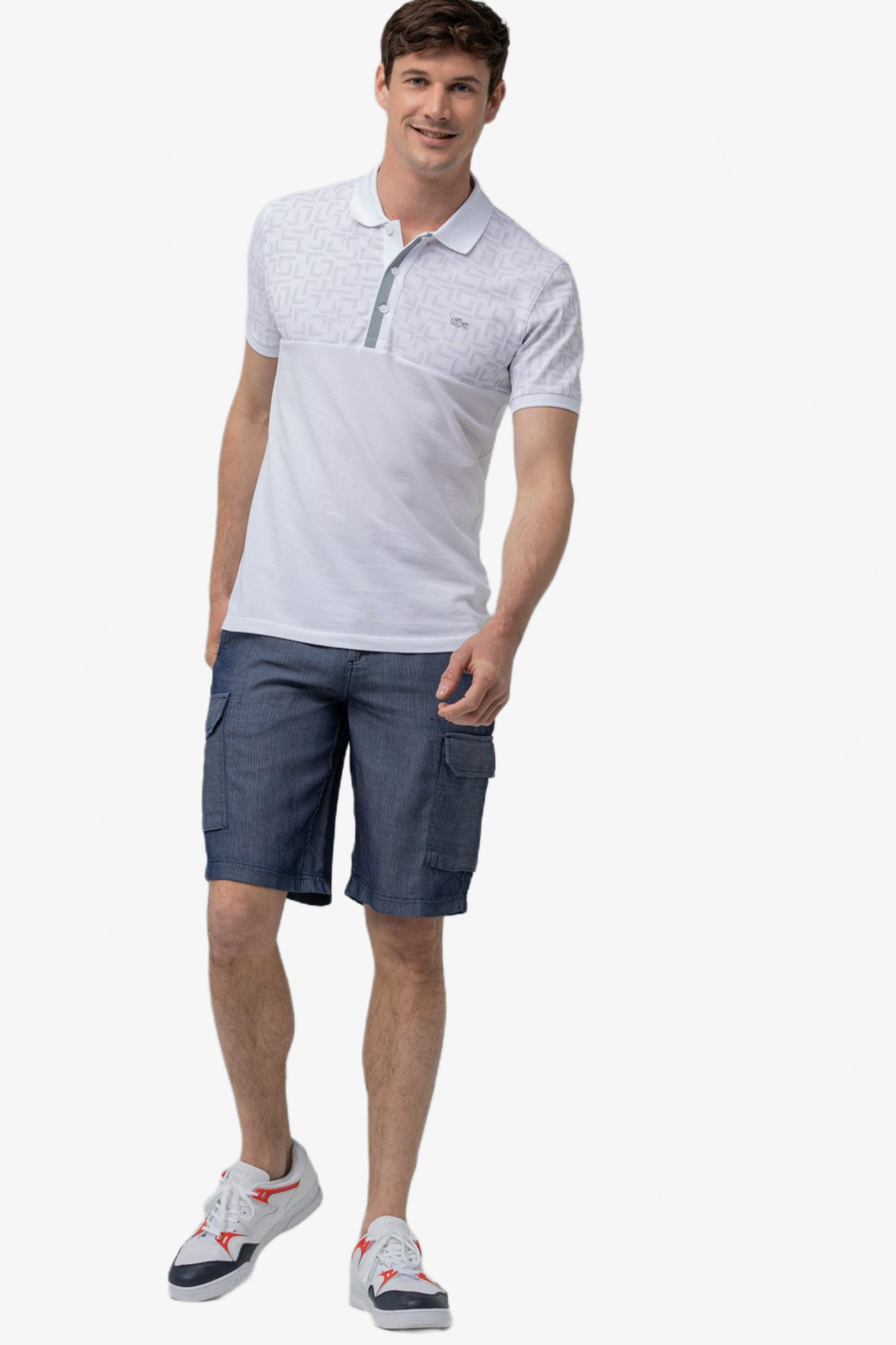 Мужские синие шорты Синий 40 Lacoste FH011616L Мужские синие шорты Синий 40 Lacoste FH011616L