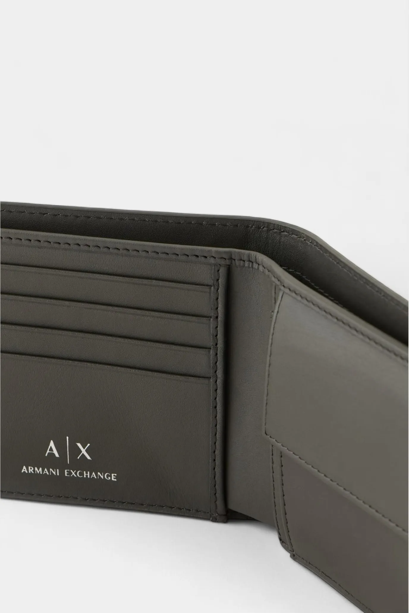 Чоловічий сірий гаманець 2