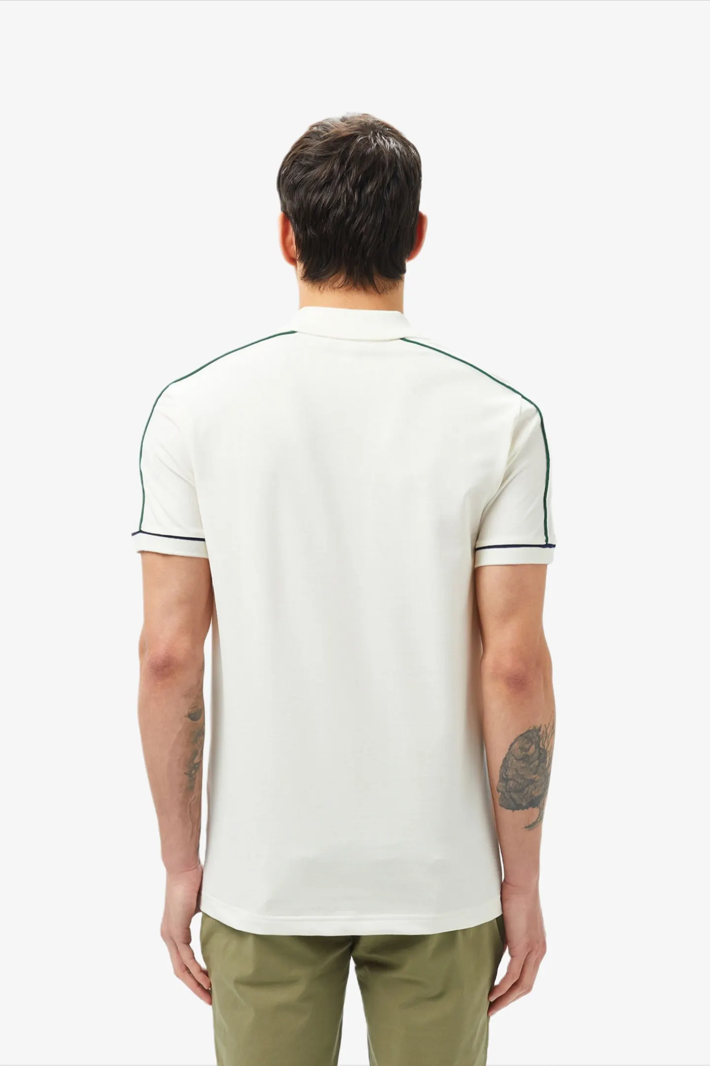 Мужское белое поло 2