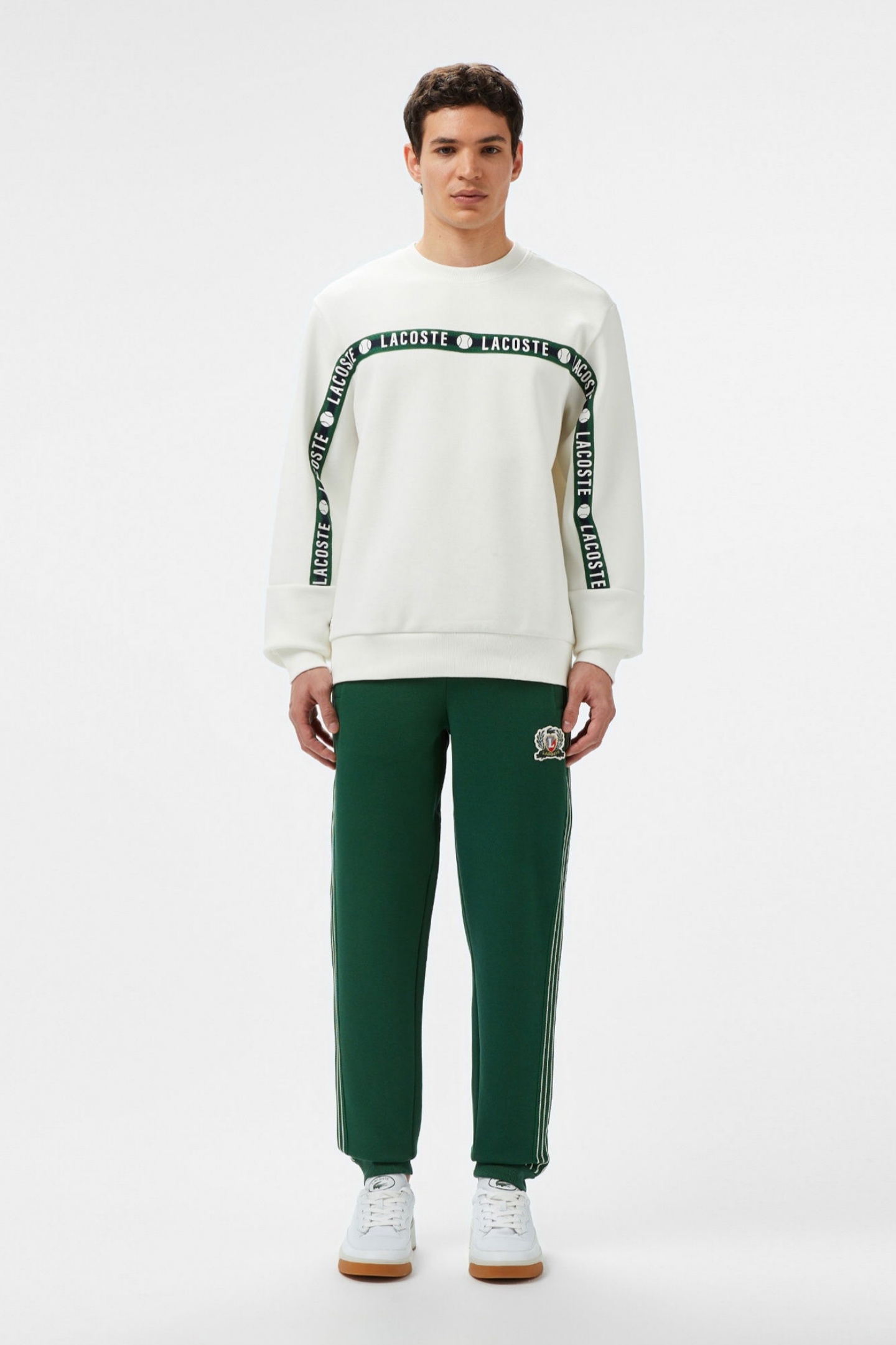 Мужские зеленые спортивные штаны Зеленый L-XL Lacoste XH0506132 Мужские зеленые спортивные штаны Зеленый L-XL Lacoste XH0506132