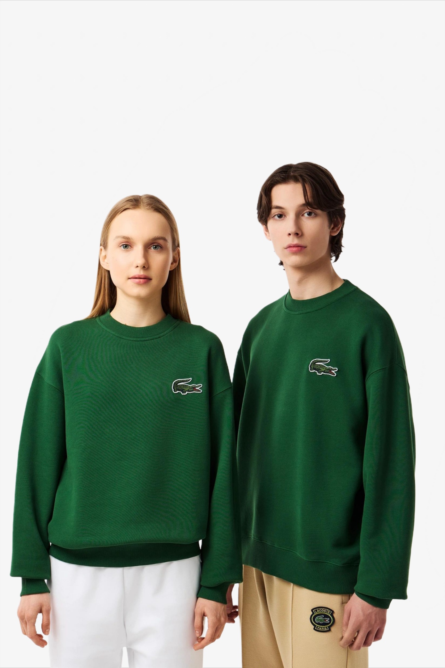 Зеленая толстовка (унисекс) Зеленый XL Lacoste SH6405132 Зеленая толстовка (унисекс) Зеленый XL Lacoste SH6405132