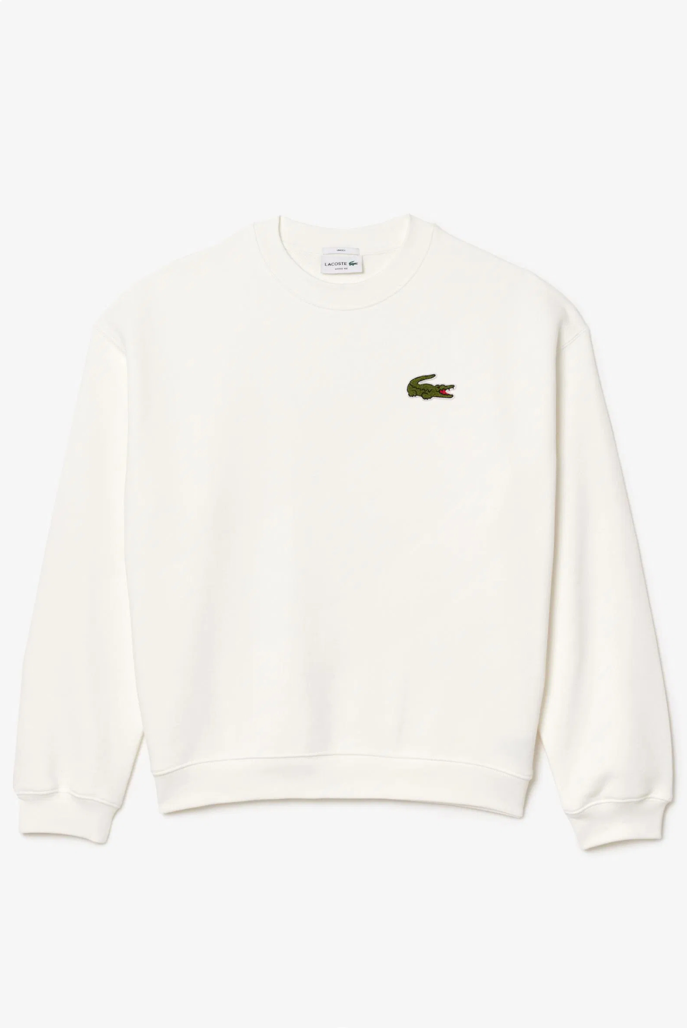 Белый свитшот (унисекс) Белый XL Lacoste SH274170V Белый свитшот (унисекс) Белый XL Lacoste SH274170V
