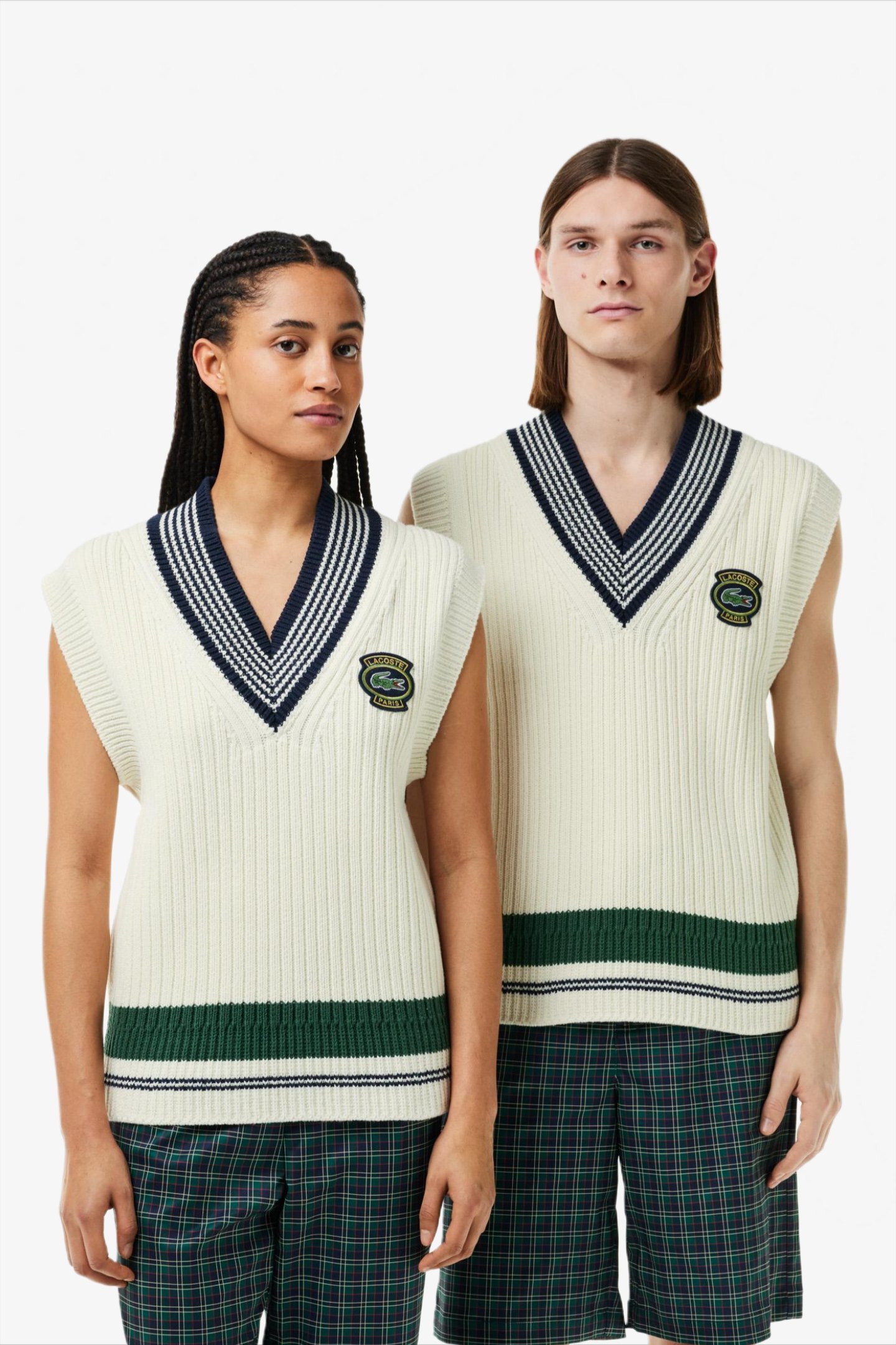 Белый свитер (унисекс) Белый M Lacoste AH0563IQV Белый свитер (унисекс) Белый M Lacoste AH0563IQV