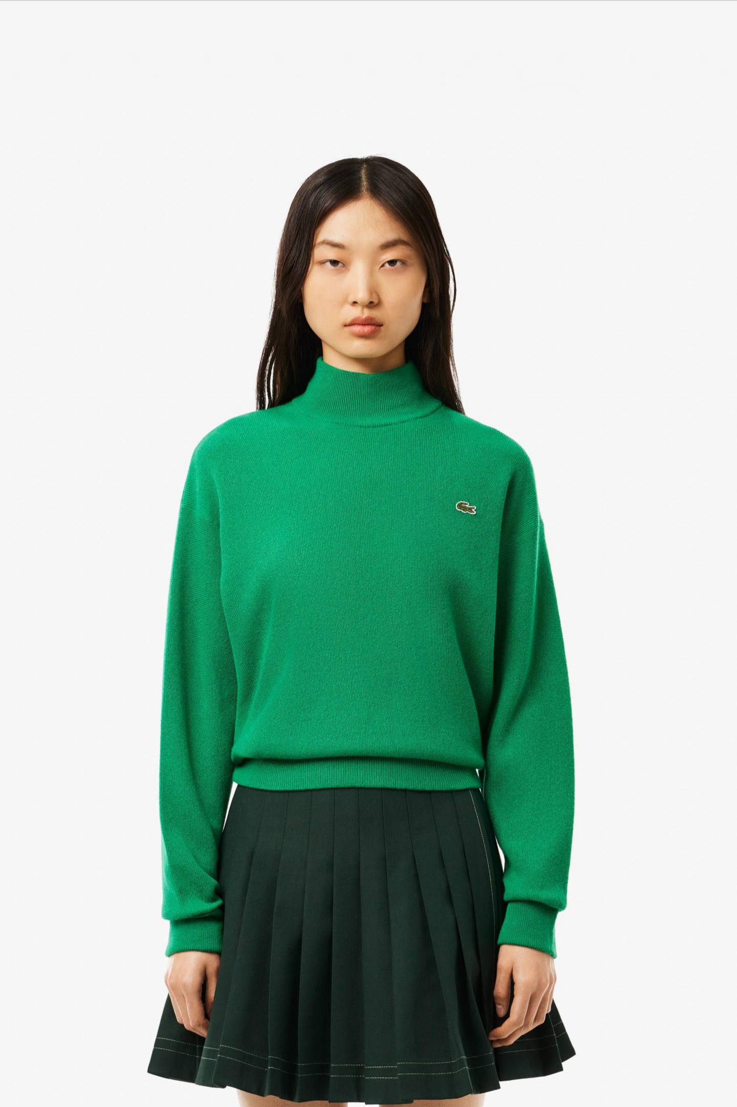 Женский зеленый свитер Зеленый 34 Lacoste AF9542LDM Женский зеленый свитер Зеленый 34 Lacoste AF9542LDM