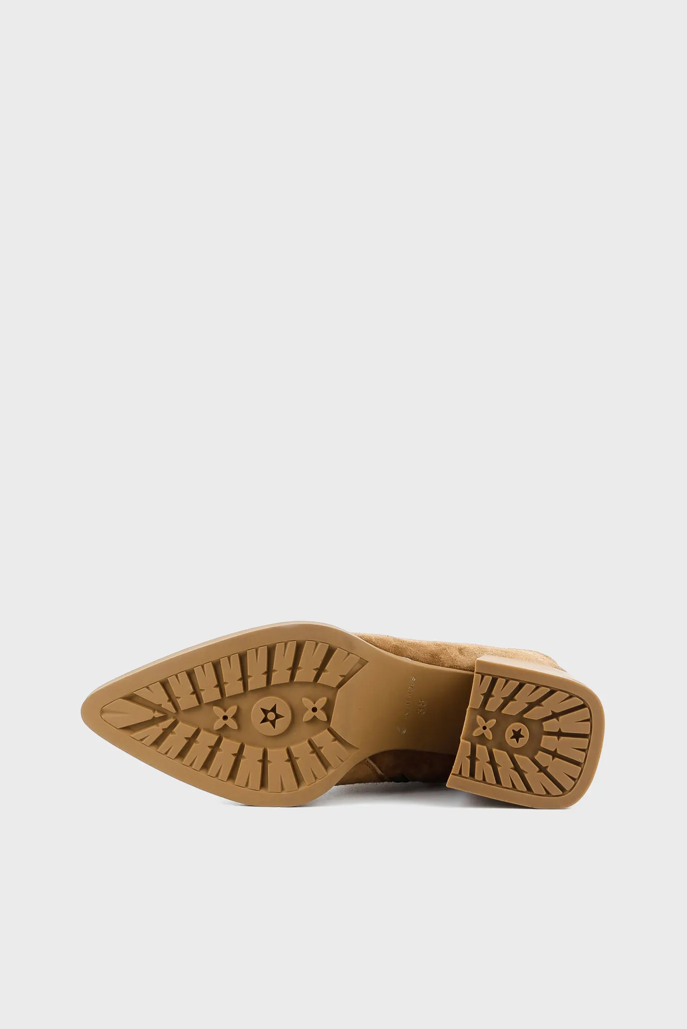 Жіночі коричневі замшеві ботильйони 3