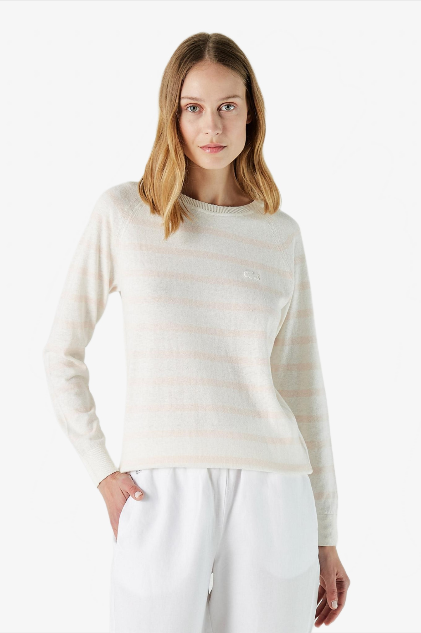 Женский розовый свитер Розовый 40 Lacoste AF021616P Женский розовый свитер Розовый 40 Lacoste AF021616P