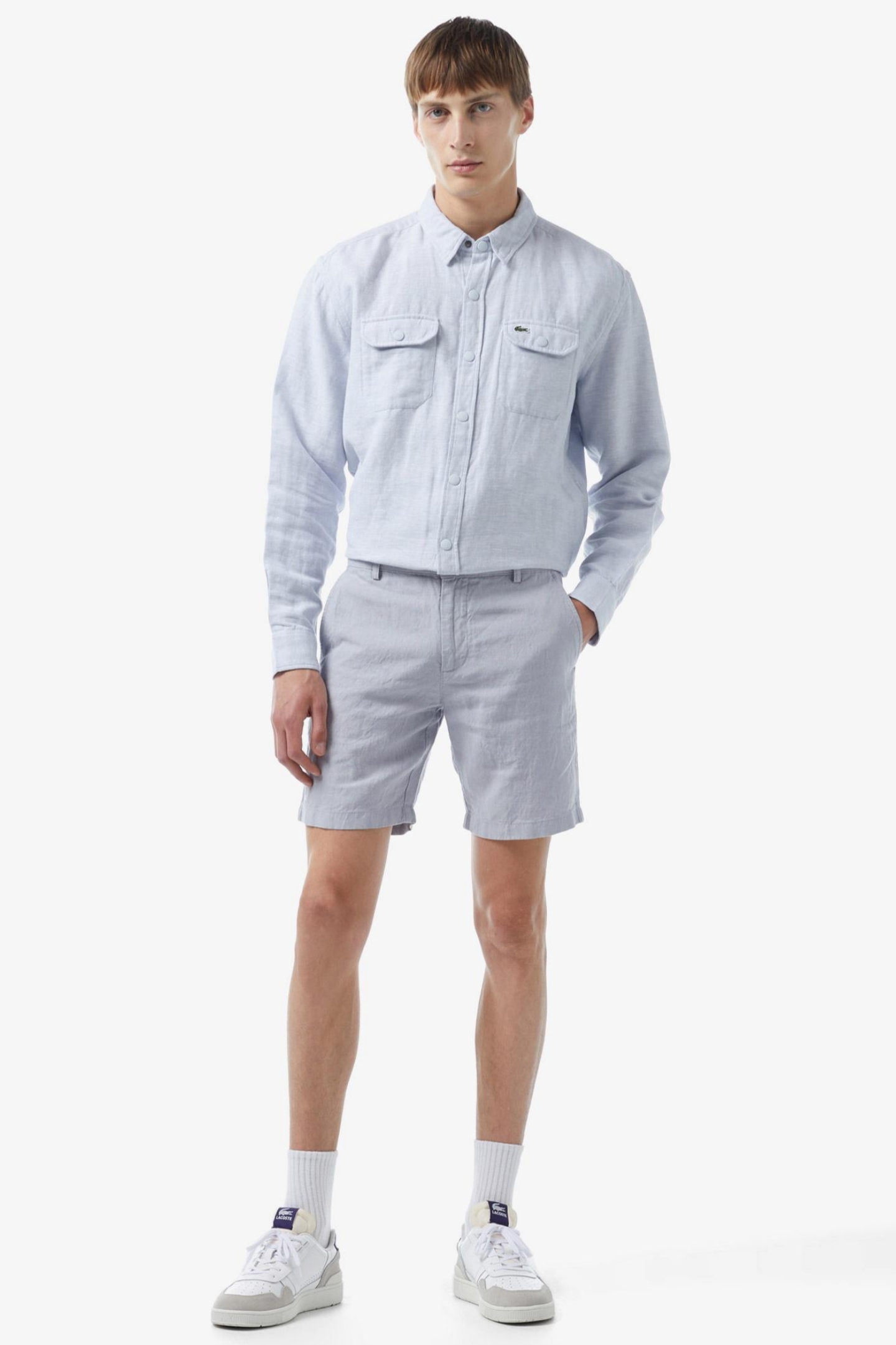 Мужские голубые шорты Голубой 44 Lacoste FH0405J2G Мужские голубые шорты Голубой 44 Lacoste FH0405J2G