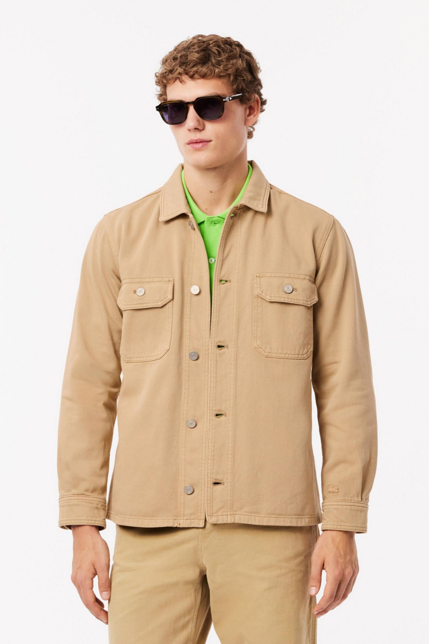 Мужская коричневая рубашка Коричневый 41 Lacoste CH3468I8V Мужская коричневая рубашка Коричневый 41 Lacoste CH3468I8V