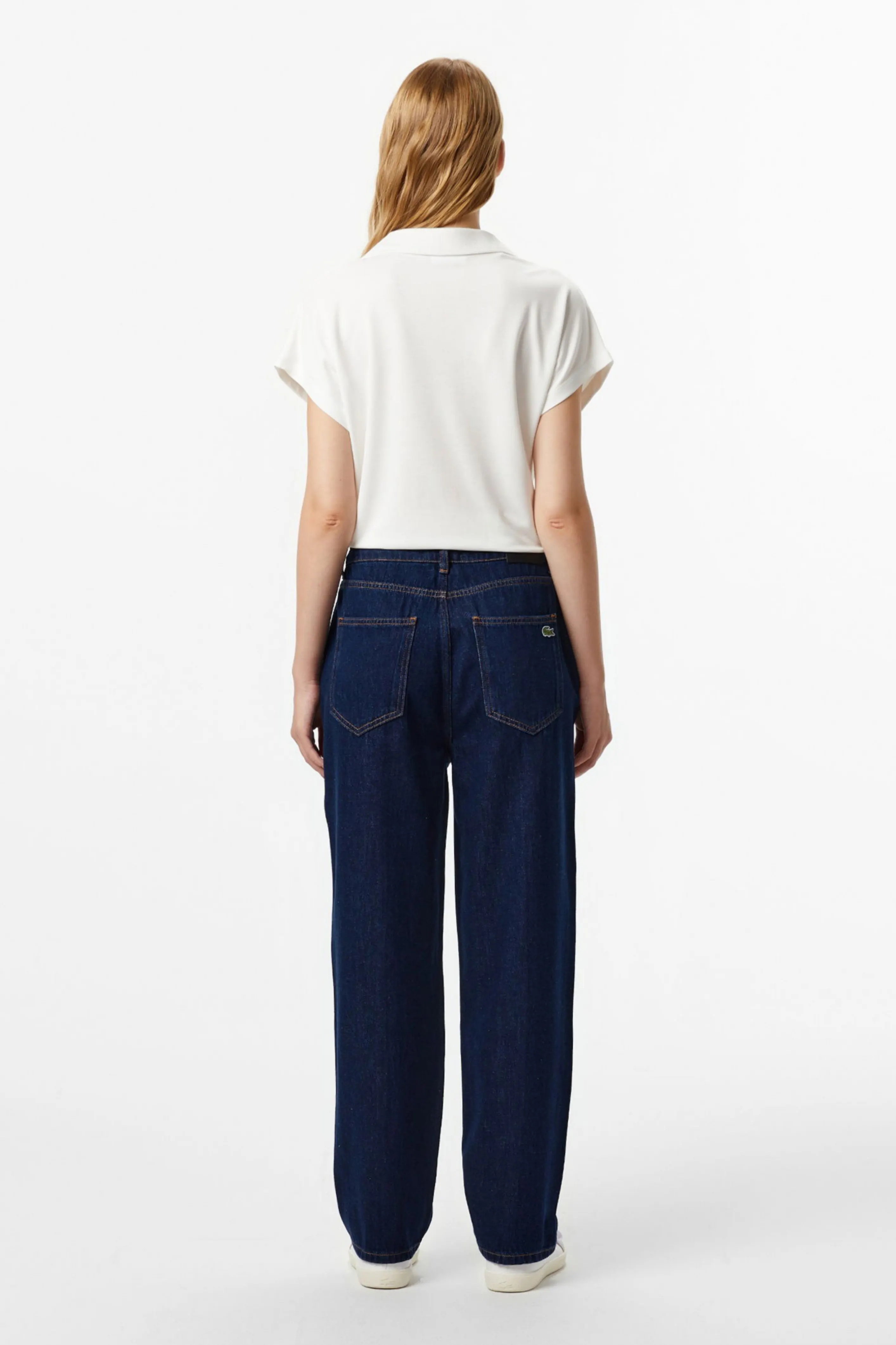 Женские голубые брюки 2