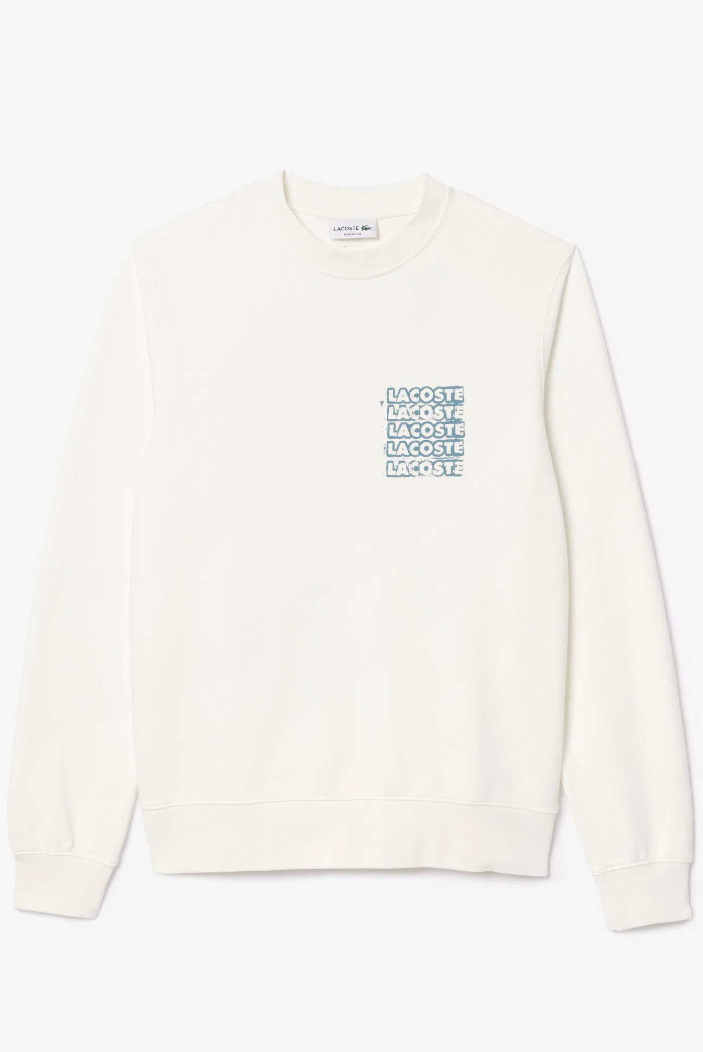 Мужской белый свитшот Белый XXL Lacoste SH0287CPI Мужской белый свитшот Белый XXL Lacoste SH0287CPI