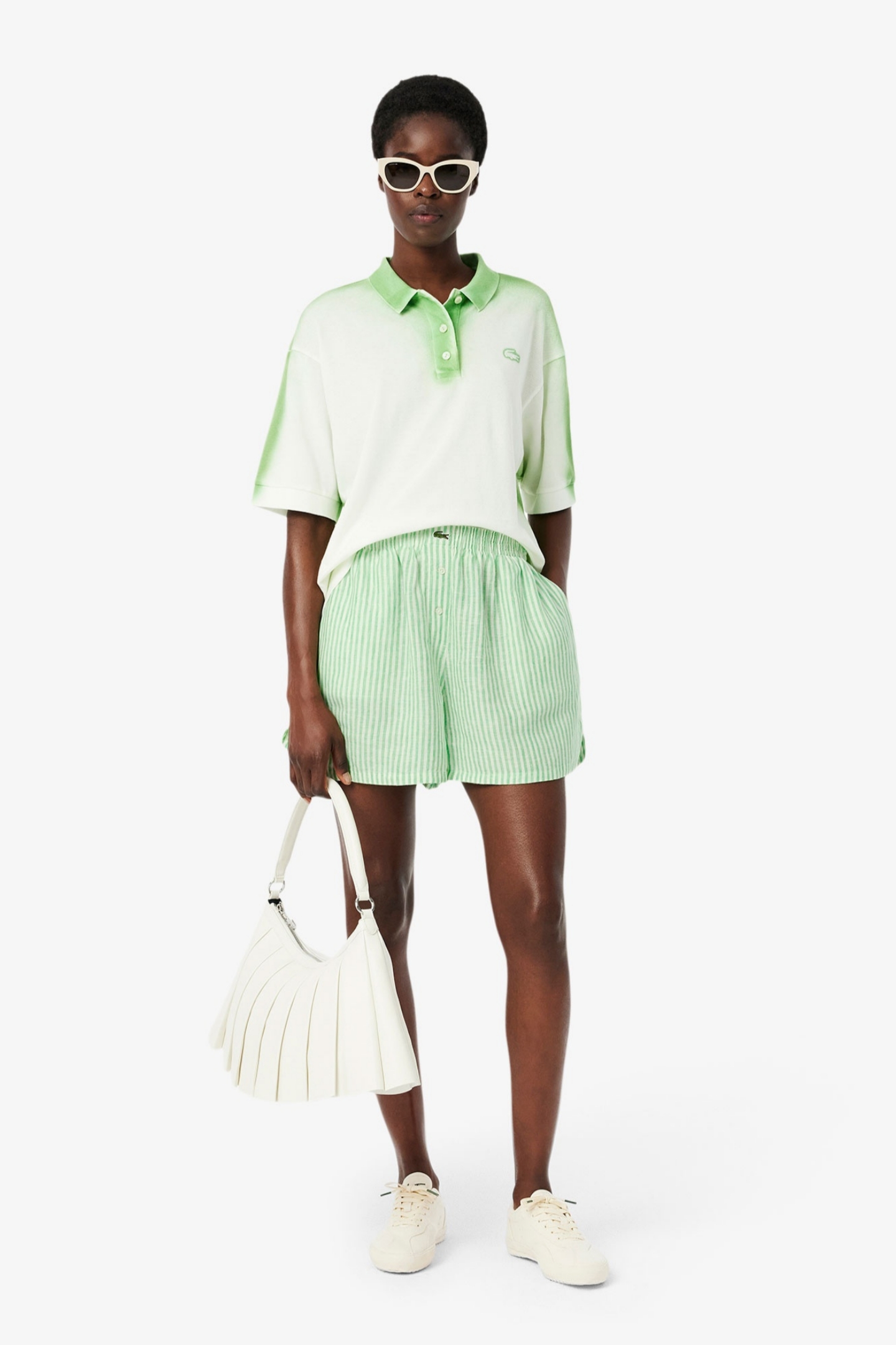 Женские зеленые шорты Зеленый 38 Lacoste FF0226IRB Женские зеленые шорты Зеленый 38 Lacoste FF0226IRB