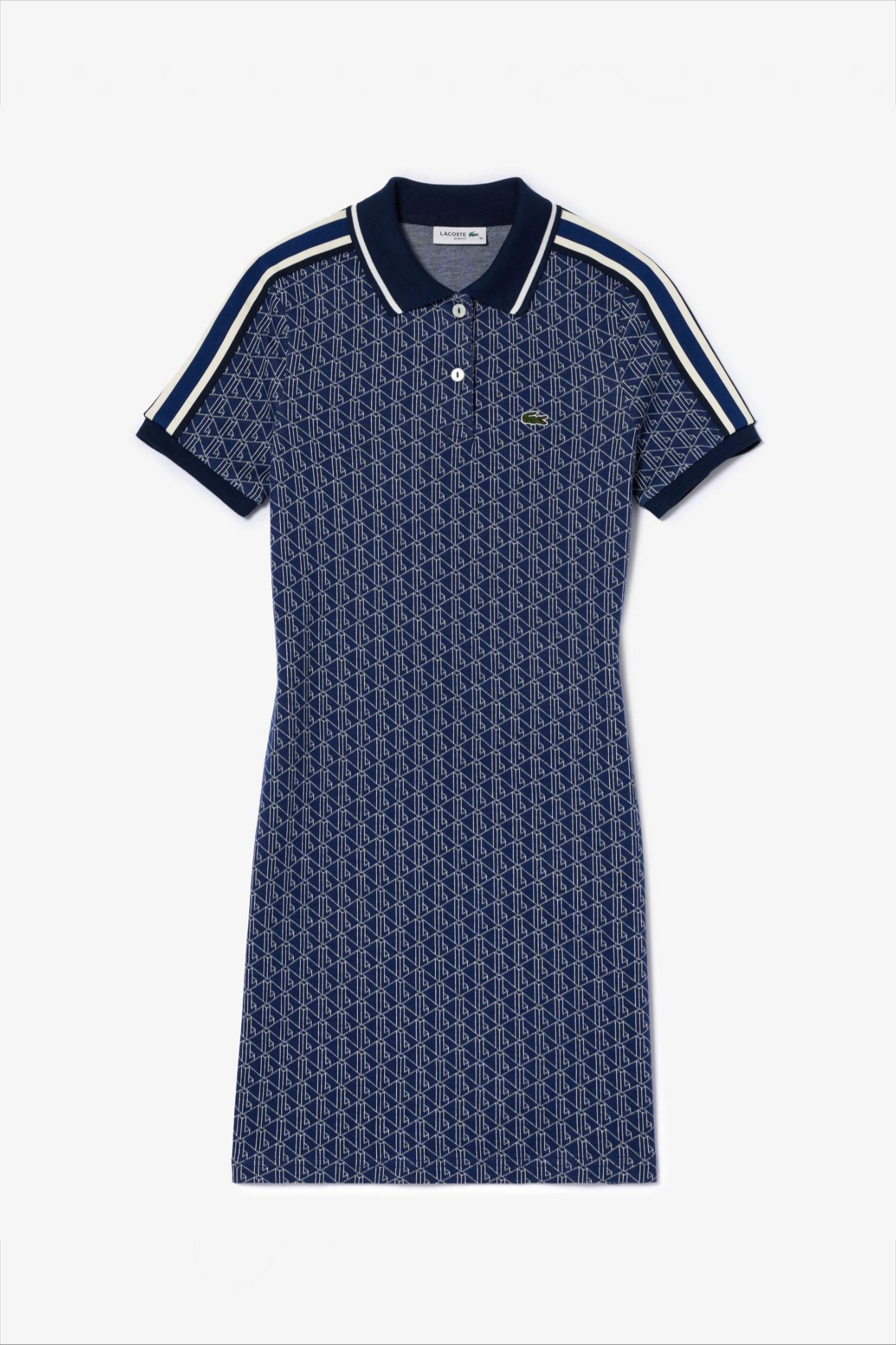 Женское голубое платье Голубой 38 Lacoste EF1676QIE Женское голубое платье Голубой 38 Lacoste EF1676QIE