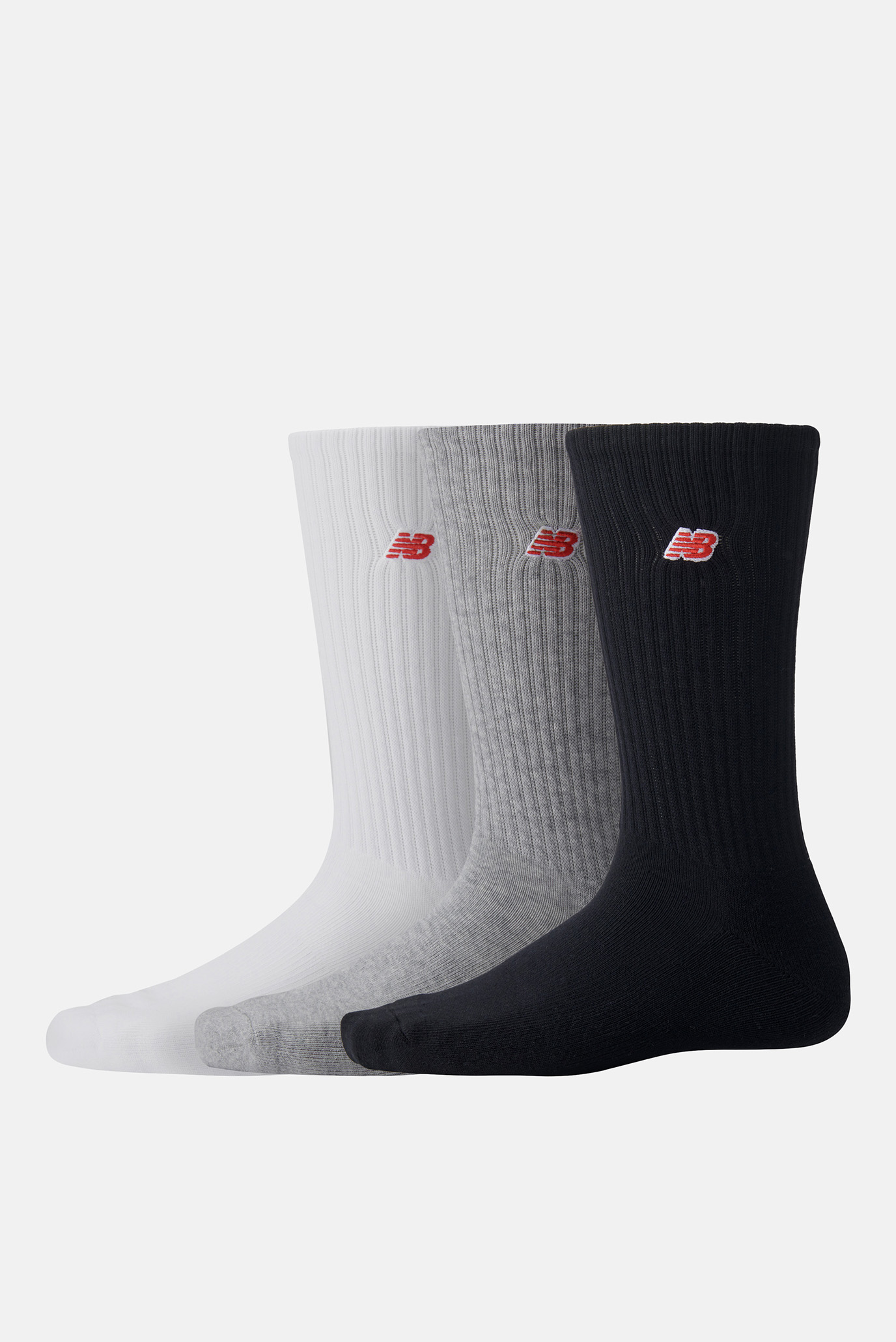 Носки Patch Logo (3 пары) Разноцветный 43-46 New Balance LAS33763WM Носки Patch Logo (3 пары) Разноцветный 43-46 New Balance LAS33763WM