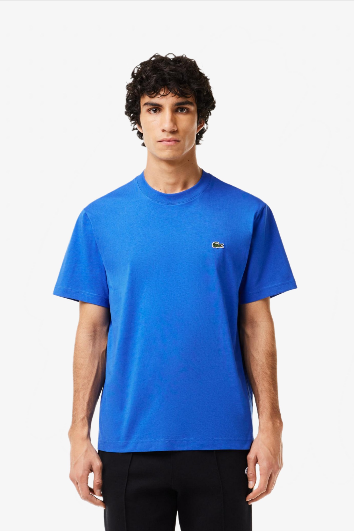 Мужская синяя футболка Синий XS Lacoste TH7318IXW Мужская синяя футболка Синий XS Lacoste TH7318IXW