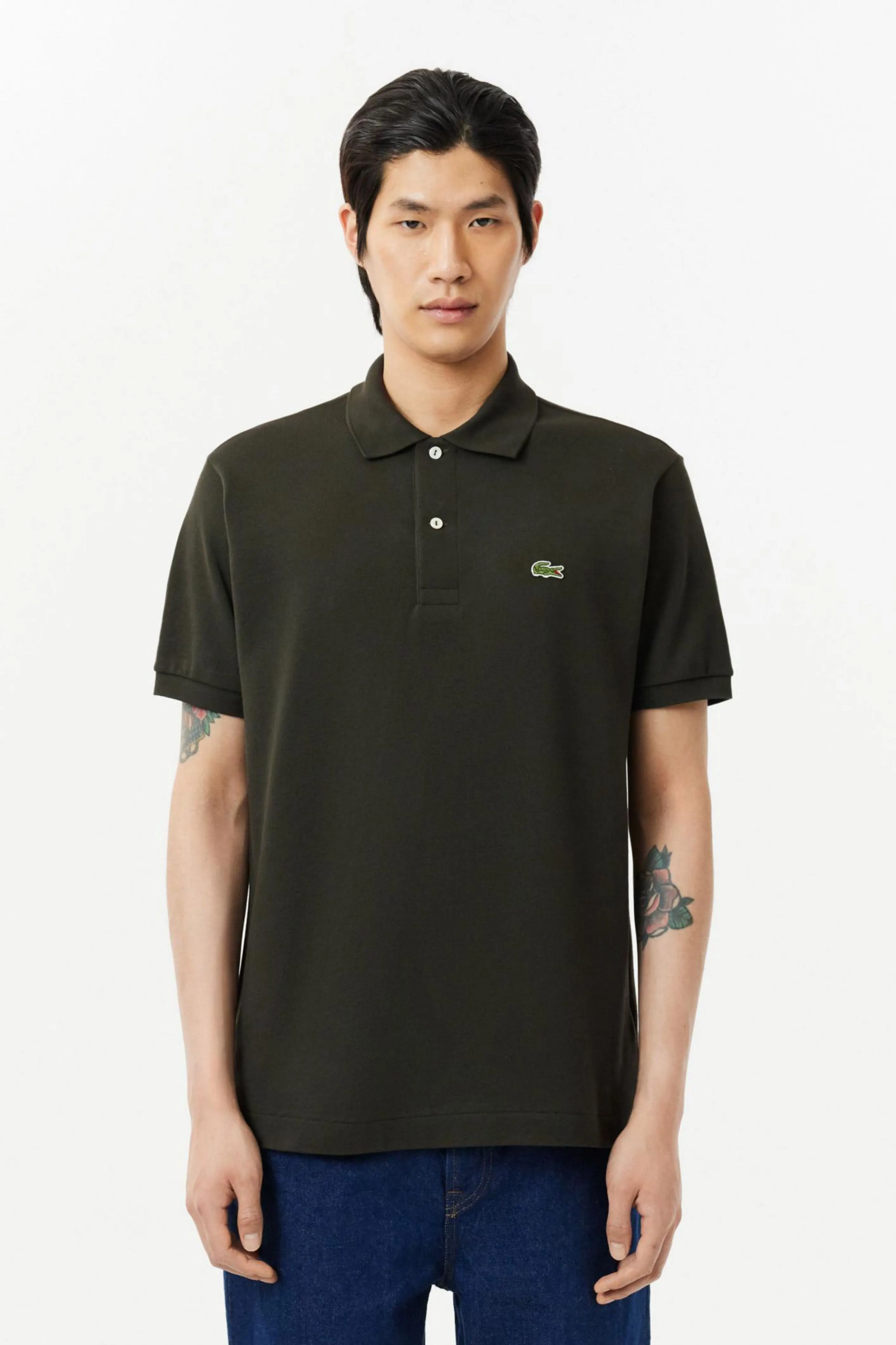 Мужское зеленое поло 1