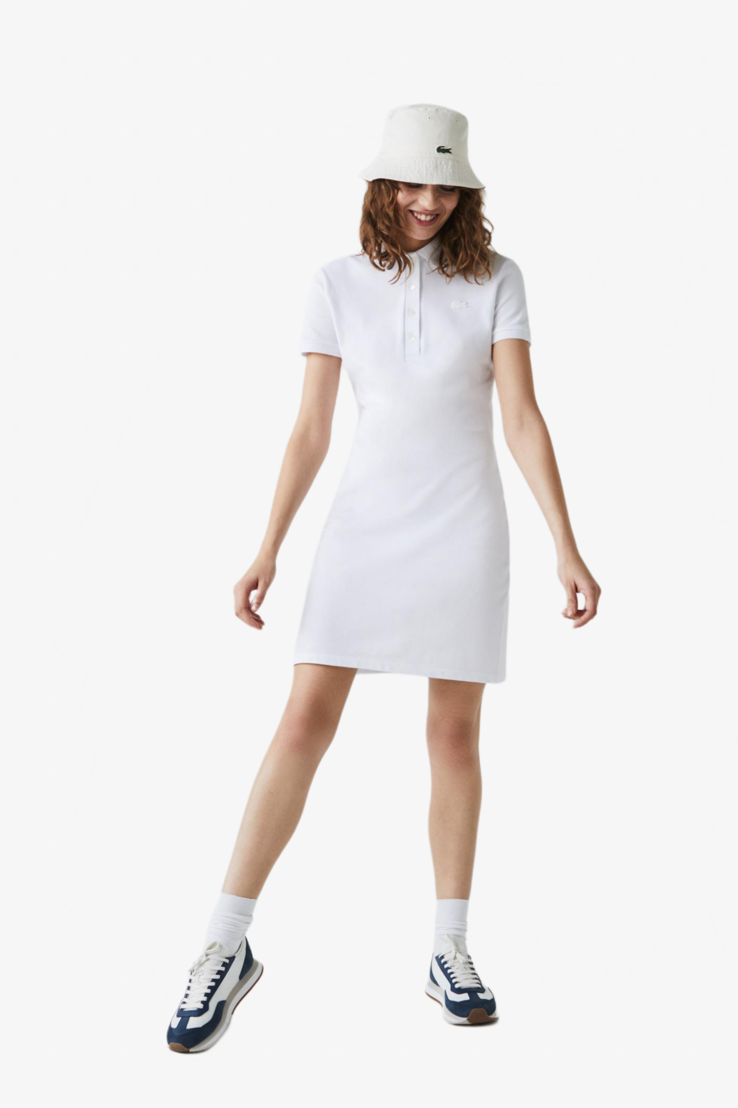 Женское белое платье Белый 34 Lacoste EF5473001 Женское белое платье Белый 34 Lacoste EF5473001