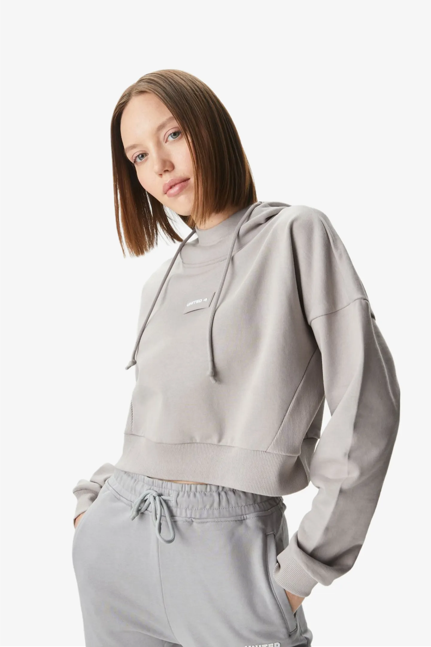Жіноча сіра толстовка 1